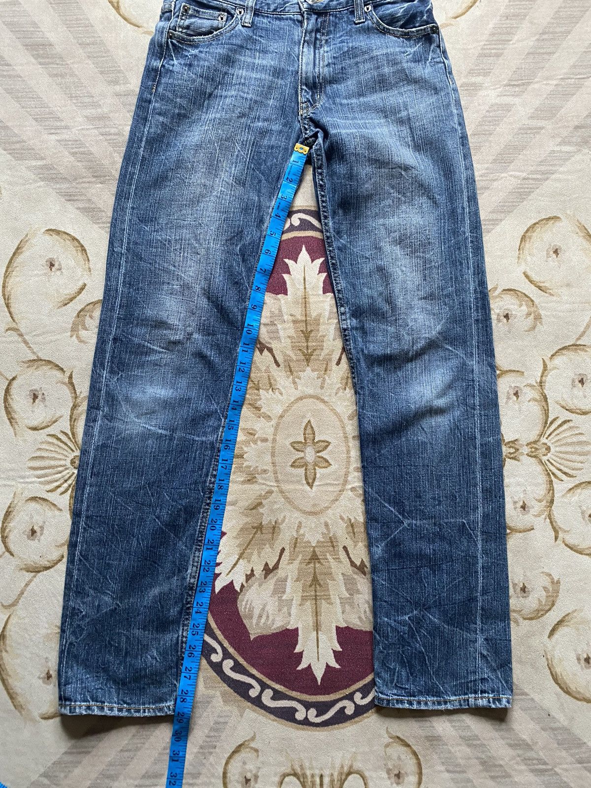 Ed Hardy Vintage Japanese Brand Oririn Lightning Style Size US 28 / EU 44 - 13 Thumbnail