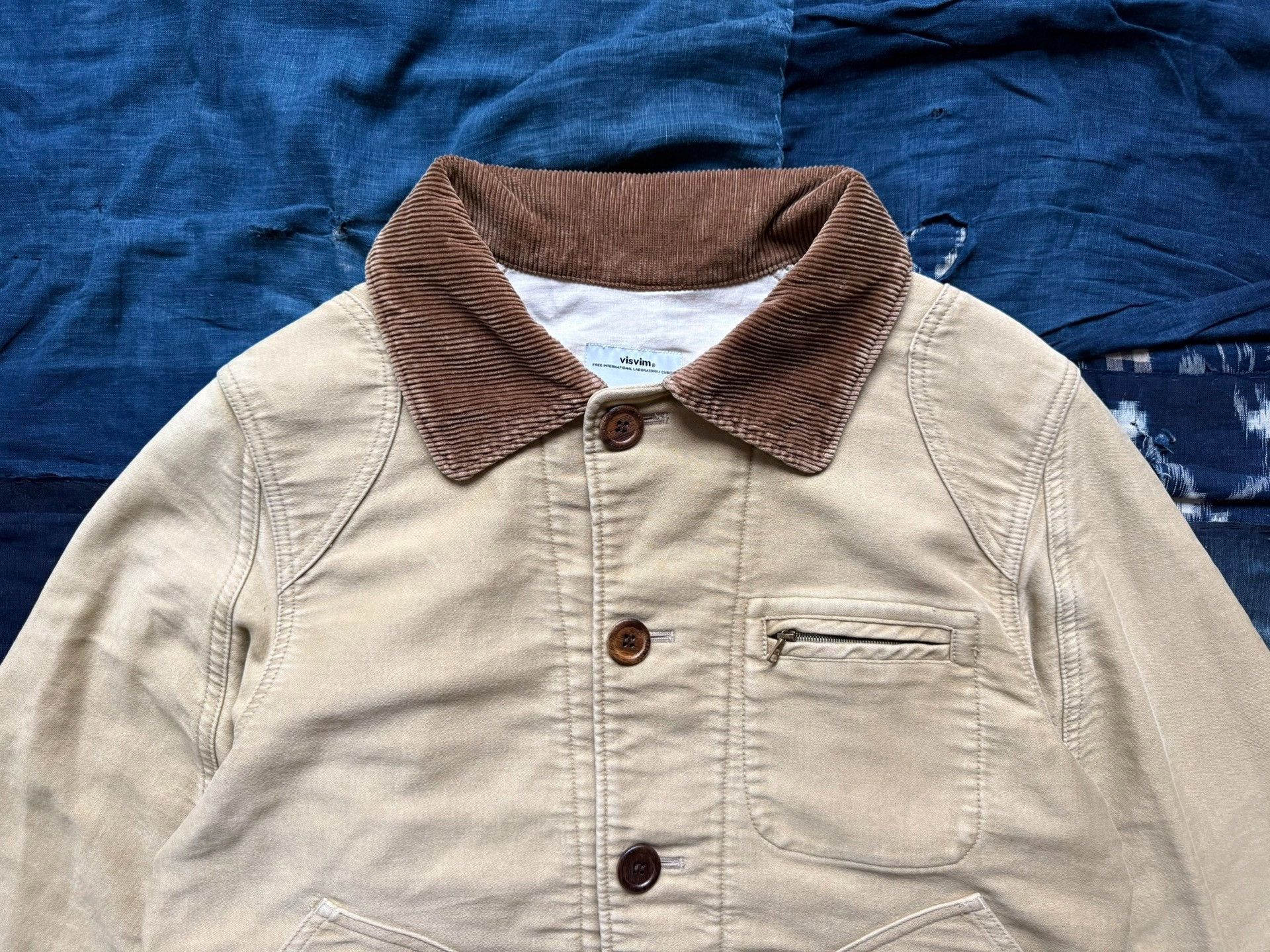 Visvim VISVIM 13AW MINIE HUNTING JKT DMGD MOLESKIN Size US XXS / EU 40 - 4 Thumbnail
