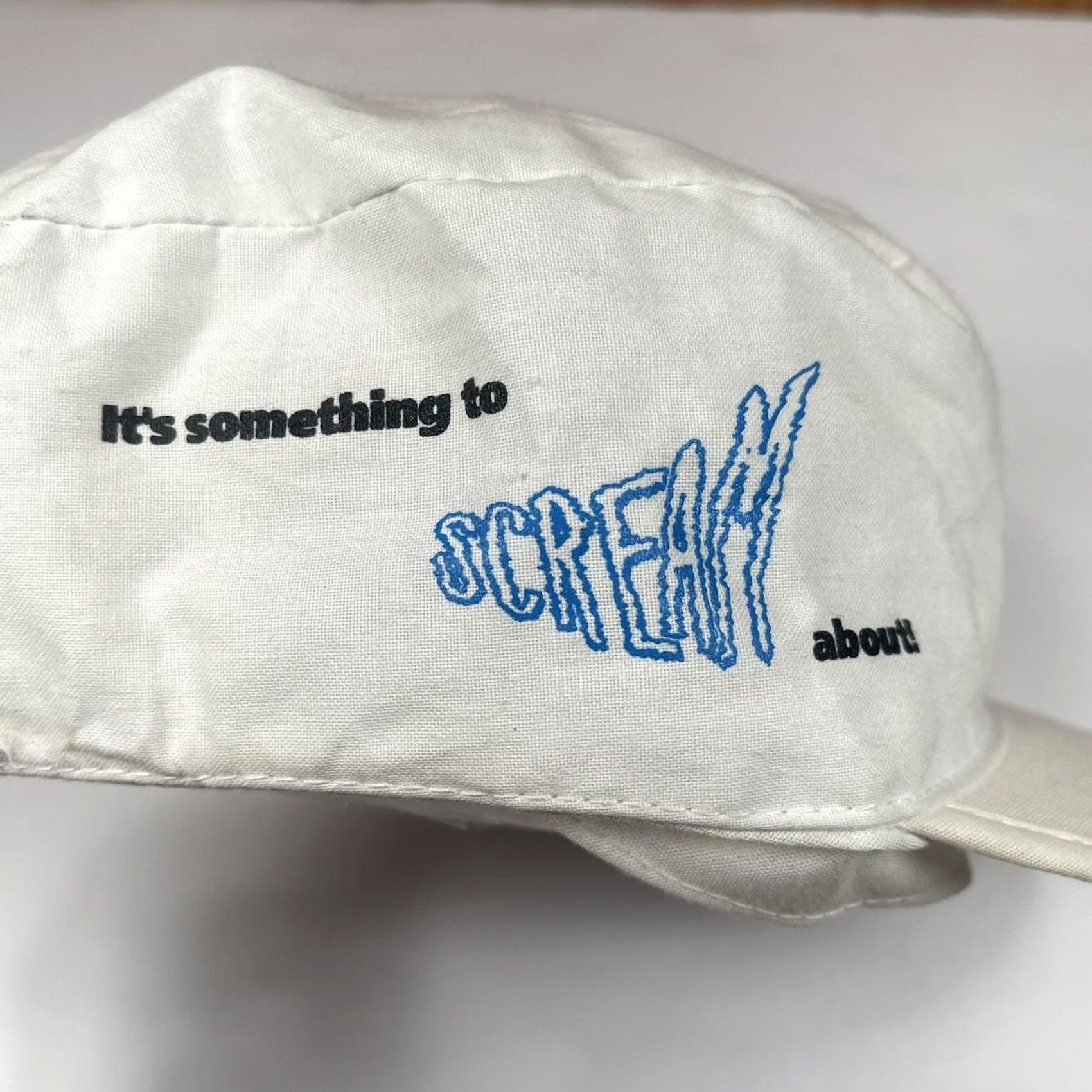Vintage VINTAGE Rebel Yell Hat Adults Cadet Cap White 101 It’s Something To Scream About Size ONE SIZE - 7 Thumbnail