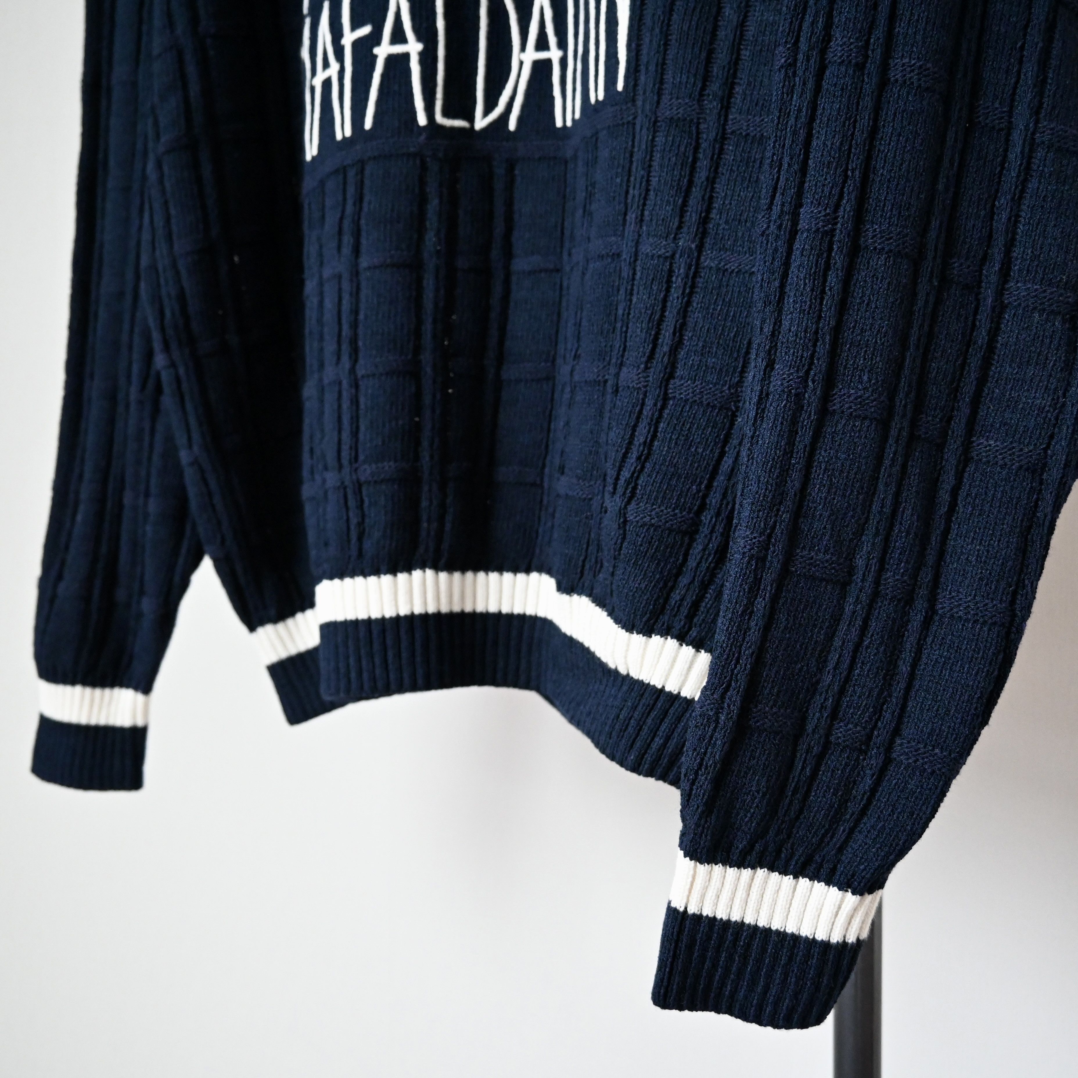 Jean Charles De Castelbajac VTG 1990s Castelbajac "MAFALDA FUN" cotton blend sweater Size US M / EU 48-50 / 2 - 8 Thumbnail