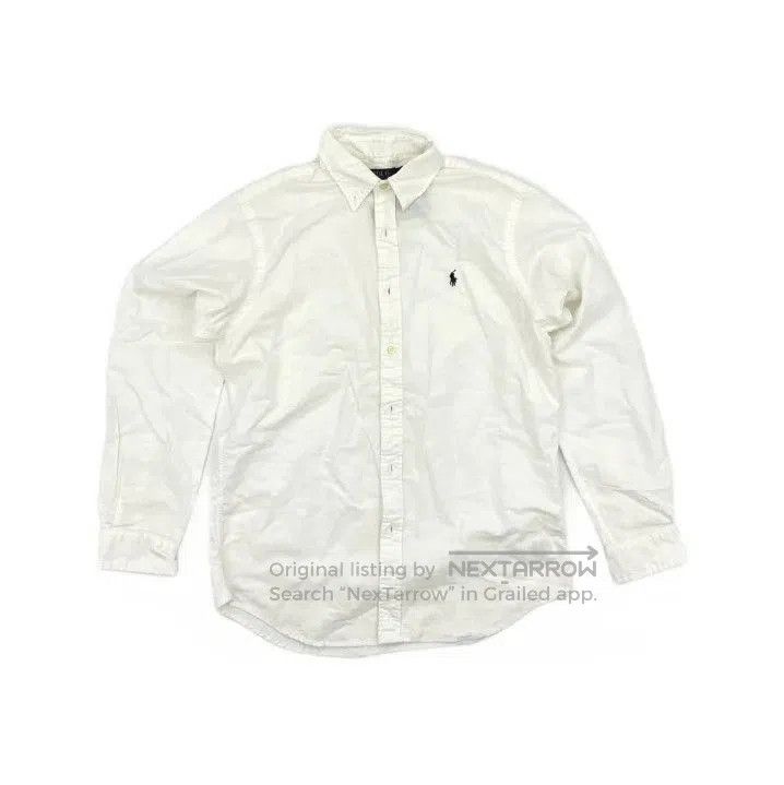 Polo Ralph Lauren Polo Ralph Lauren FW21 Logo Embroidered Oxford Long. Size US M / EU 48-50 / 2 - 2 Thumbnail