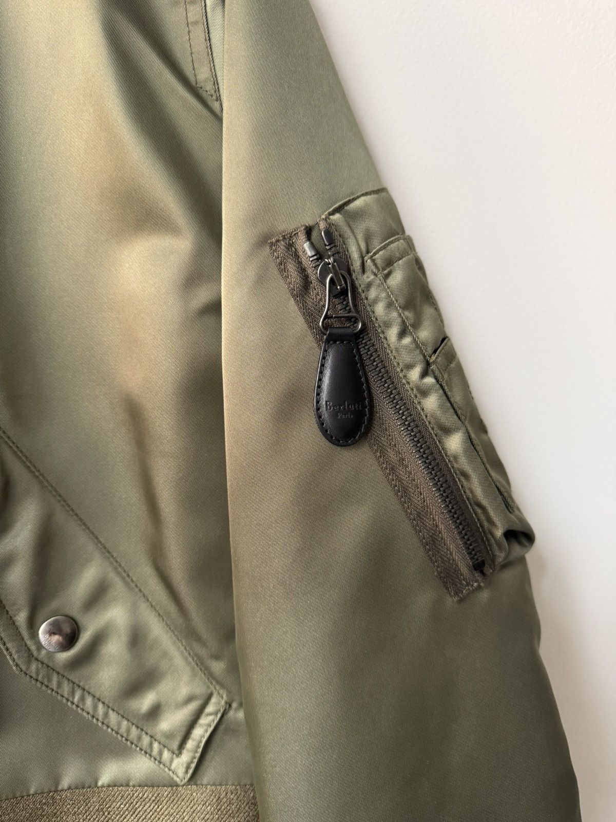 Berluti F/W17 Berluti Haider Ackerman Reversible Bomber Jacket Size US S / EU 44-46 / 1 - 4 Thumbnail