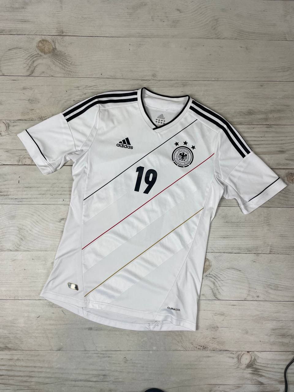 Adidas Adidas Germany 2012 2013 Gotze #19 Home Shirt Soccer Jersey Size US S / EU 44-46 / 1 - 1 Thumbnail