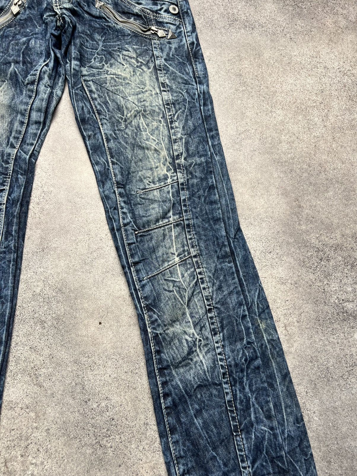 Vintage Vintage faded punk jeans Size US 32 / EU 48 - 3 Thumbnail