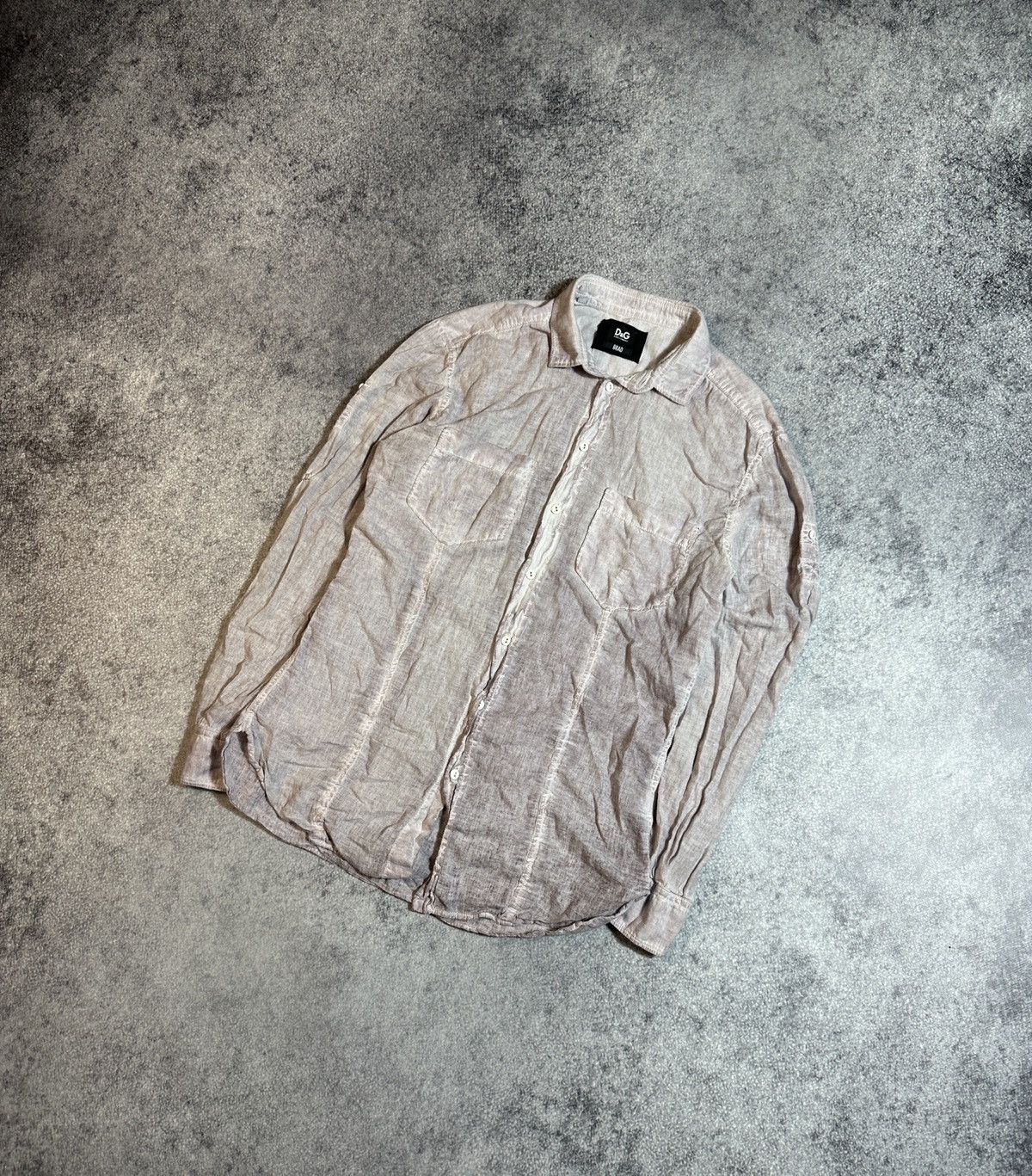 Dolce & Gabbana Dolce&Gabbana Brad Button Up Shirts D&G Streetwear Luxury Size US S / EU 44-46 / 1 - 1 Thumbnail