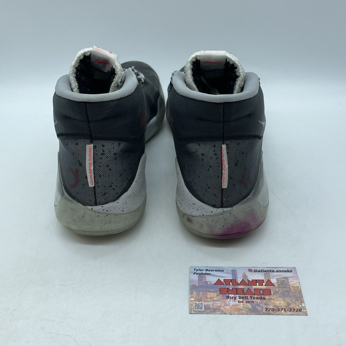 Nike Zoom KD 12 black cement Size US 10 / EU 43 - 3 Thumbnail