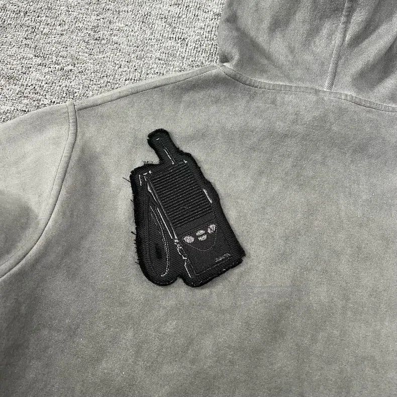 Louis Vuitton Louis Vuitton Washed Worn Tie Dye Badge Hoodie Size US S / EU 44-46 / 1 - 6 Thumbnail