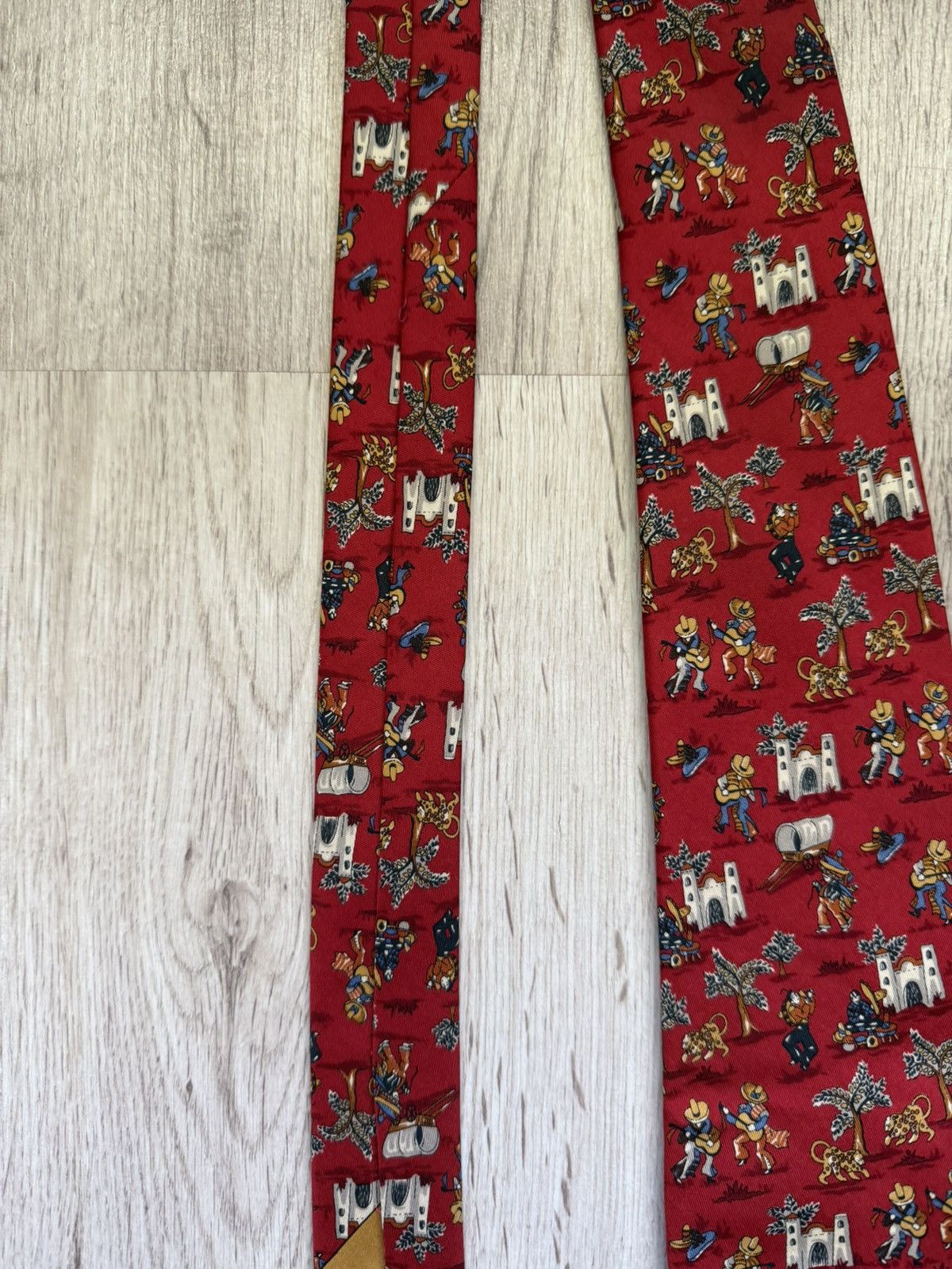 Salvatore Ferragamo Salvatore Ferragamo monogram tie Size ONE SIZE - 6 Thumbnail