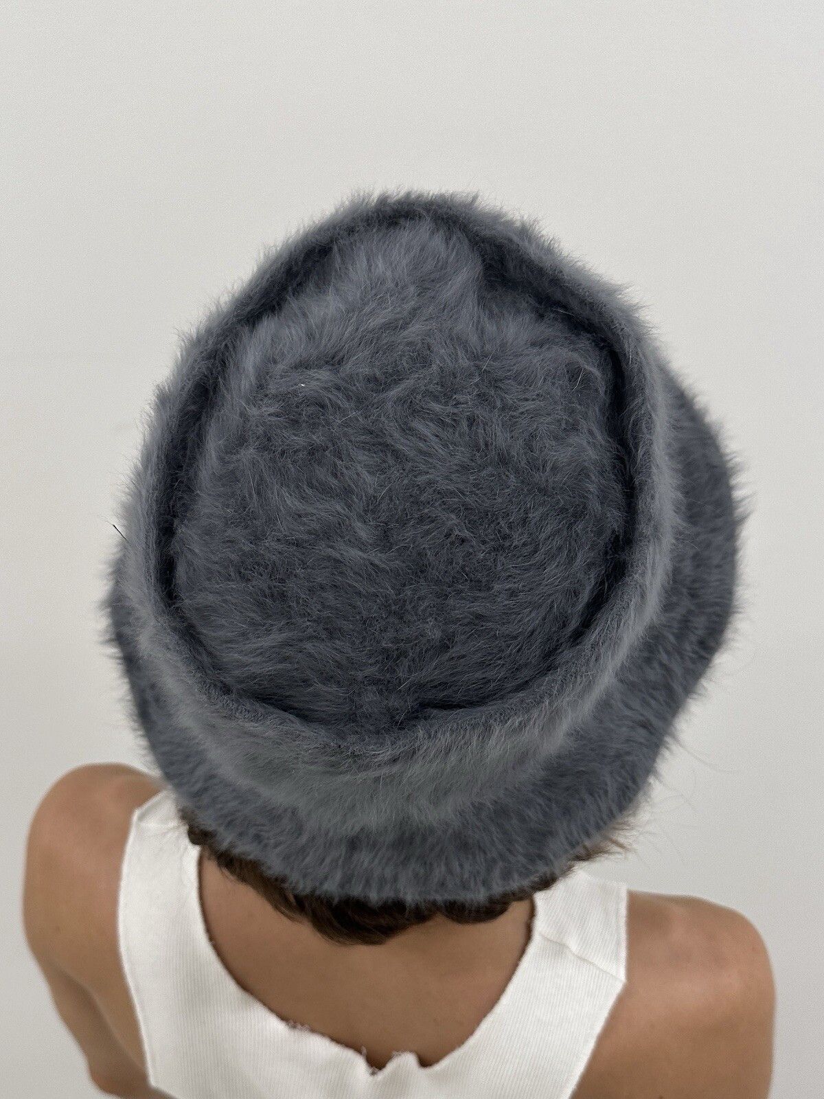 Kangol VINTAGE Kangol FURGORA Bucket Bin Hat Fuzzy Fluffy size L Size ONE SIZE - 10 Thumbnail