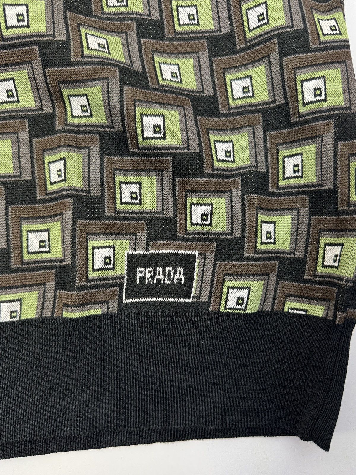Prada PRADA KNIT POLO Size US L / EU 52-54 / 3 - 3 Thumbnail