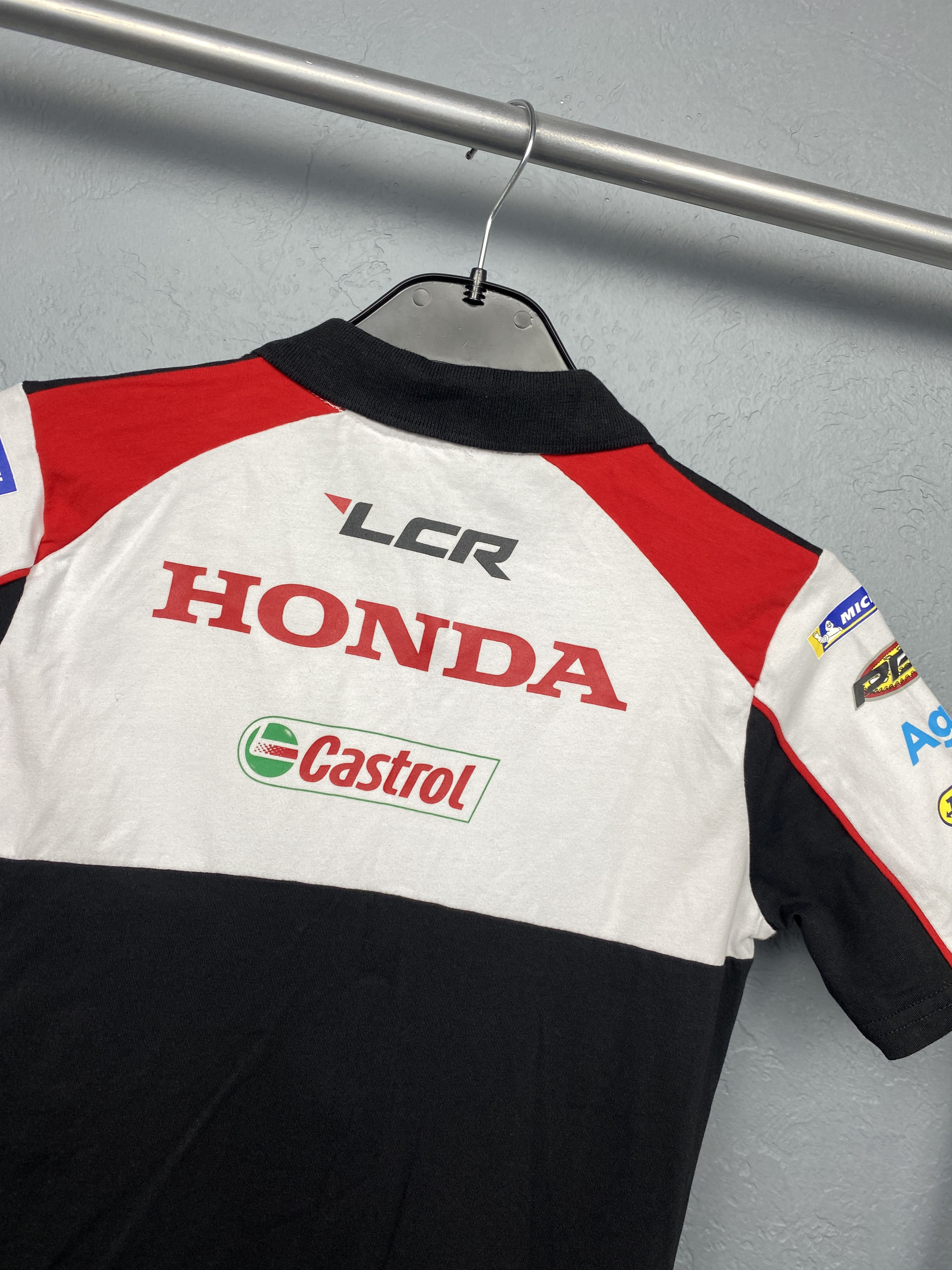 Honda × Vintage Honda Racing Team Vintage Womens Polo Shirt Size M / US 6-8 / IT 42-44 - 10 Thumbnail