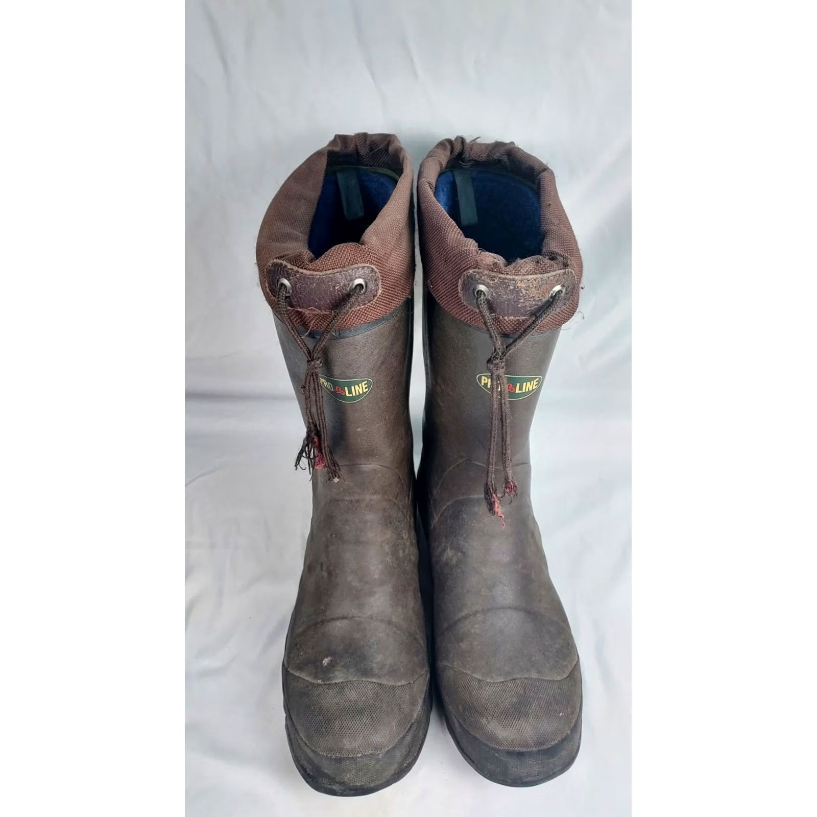 Vintage Pro Line Rubber Hunting Boots Mens 11 Waterproof Brown Insulated Outdoor Winter Workwear Casual Activewear Boots Menssafety Size US 11 / EU 44 - 4 Thumbnail