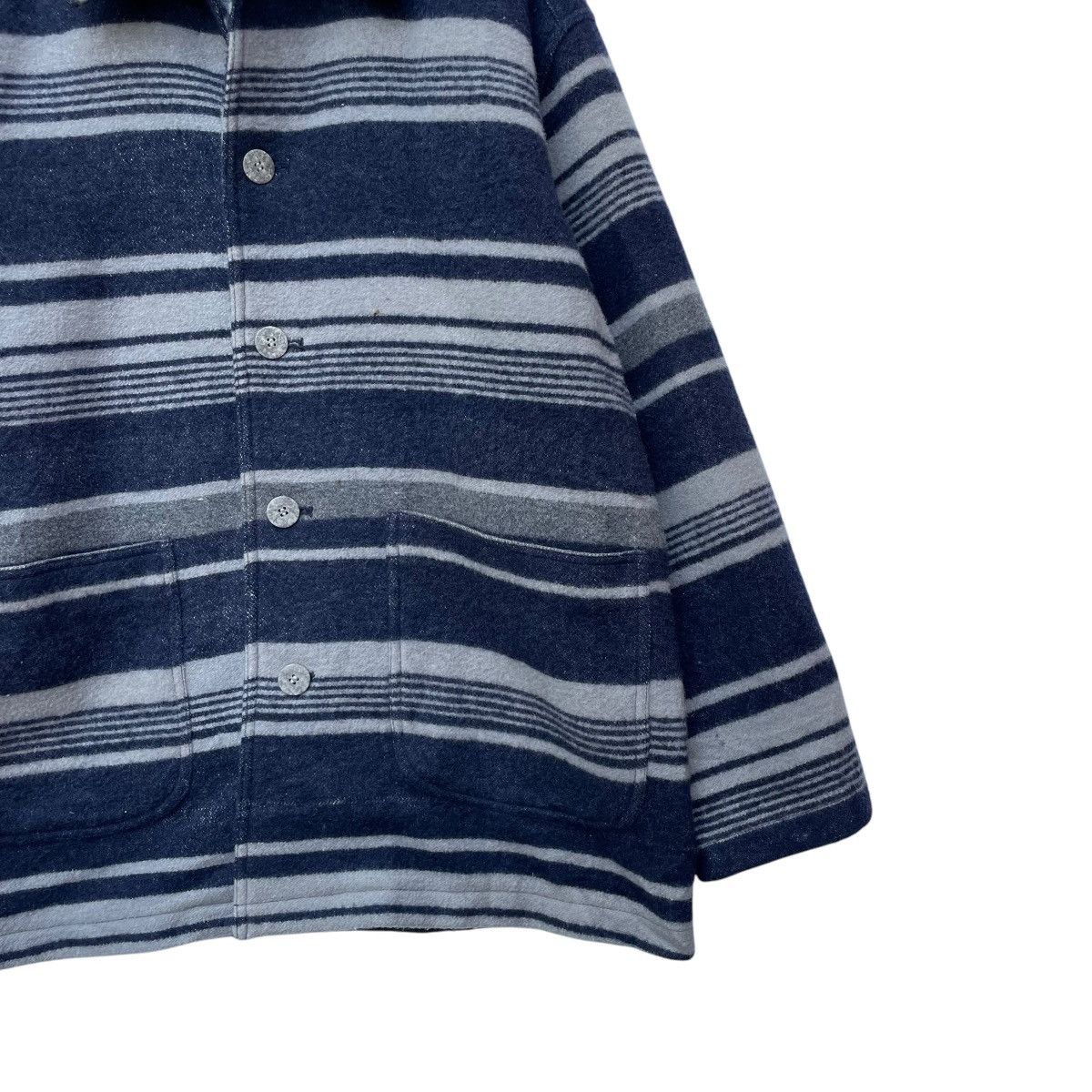 Native × Vintage 💥 Vintage Japanese Brand Astray Native Stripe Dual Pocket Size US L / EU 52-54 / 3 - 5 Thumbnail