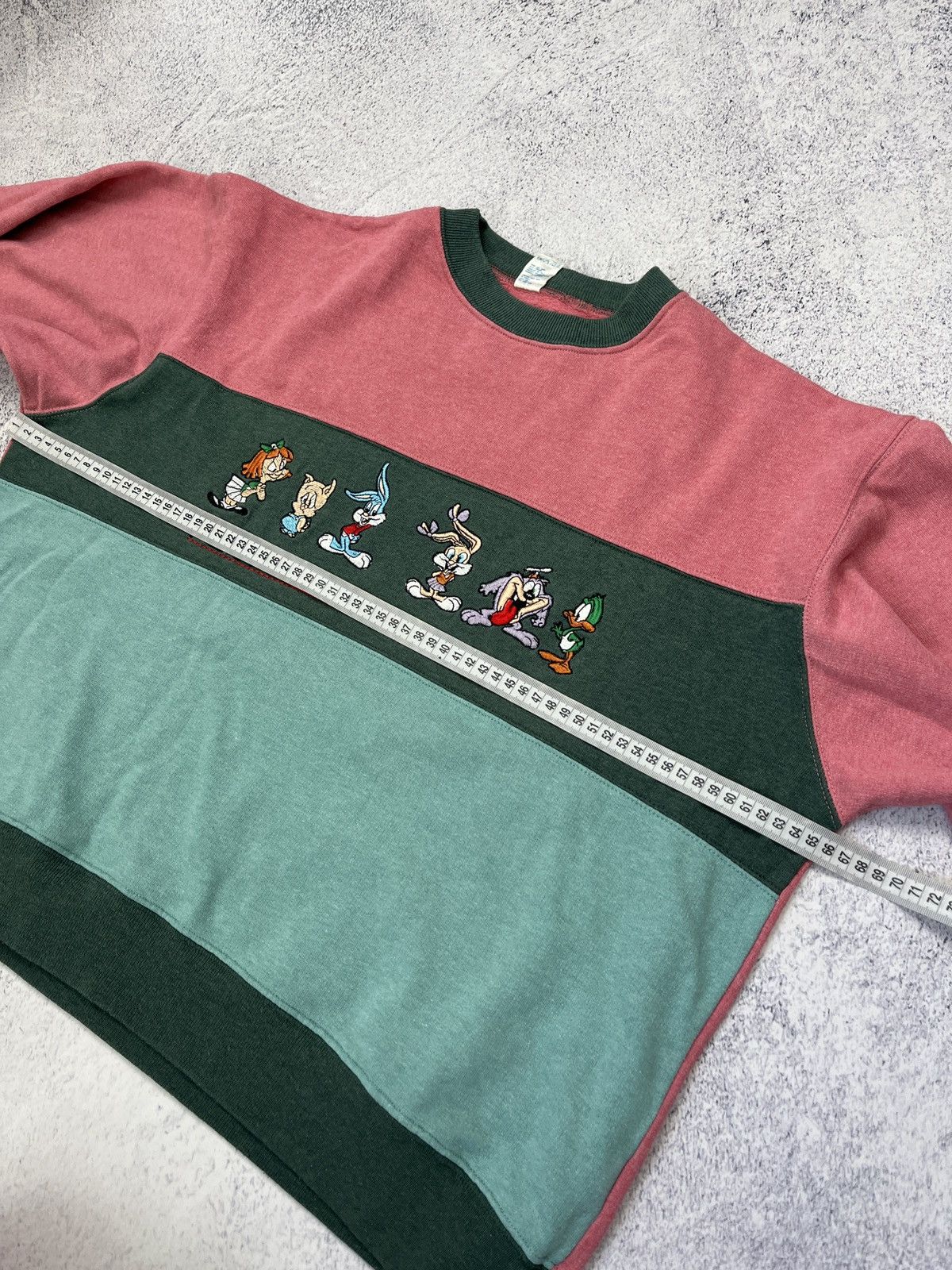 Cartoon Network Vintage Looney Tunes 1992 Warner Bros Sweatshirt France Rare Size US S / EU 44-46 / 1 - 13 Thumbnail