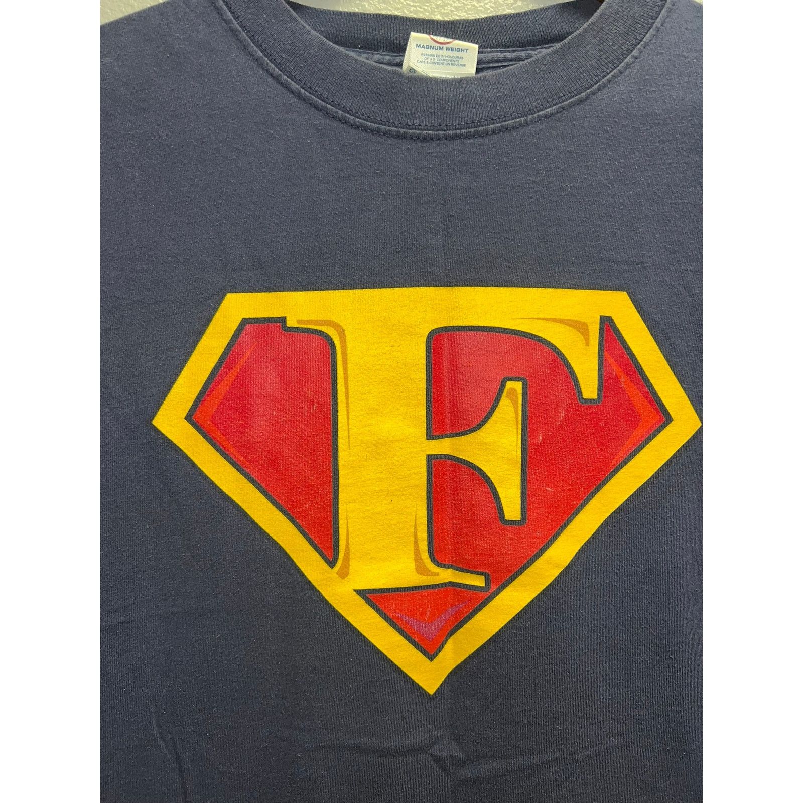 Delta Vintage Firefighter Shirt Super Fire Fighter Man Courage XL Size US XL / EU 56 / 4 - 2 Thumbnail