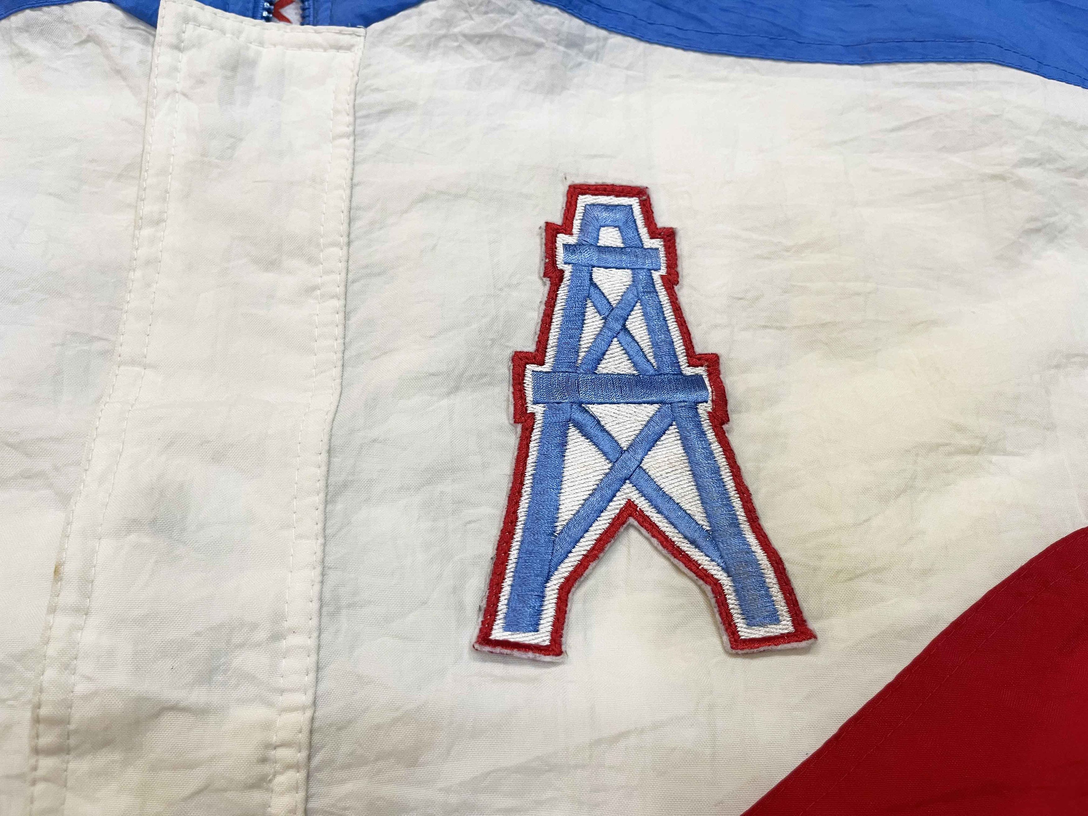Apex One × NFL × Vintage Vintage Apex One NFL Houston Oilers Football Full Zip Jacket Size US M / EU 48-50 / 2 - 2 Thumbnail