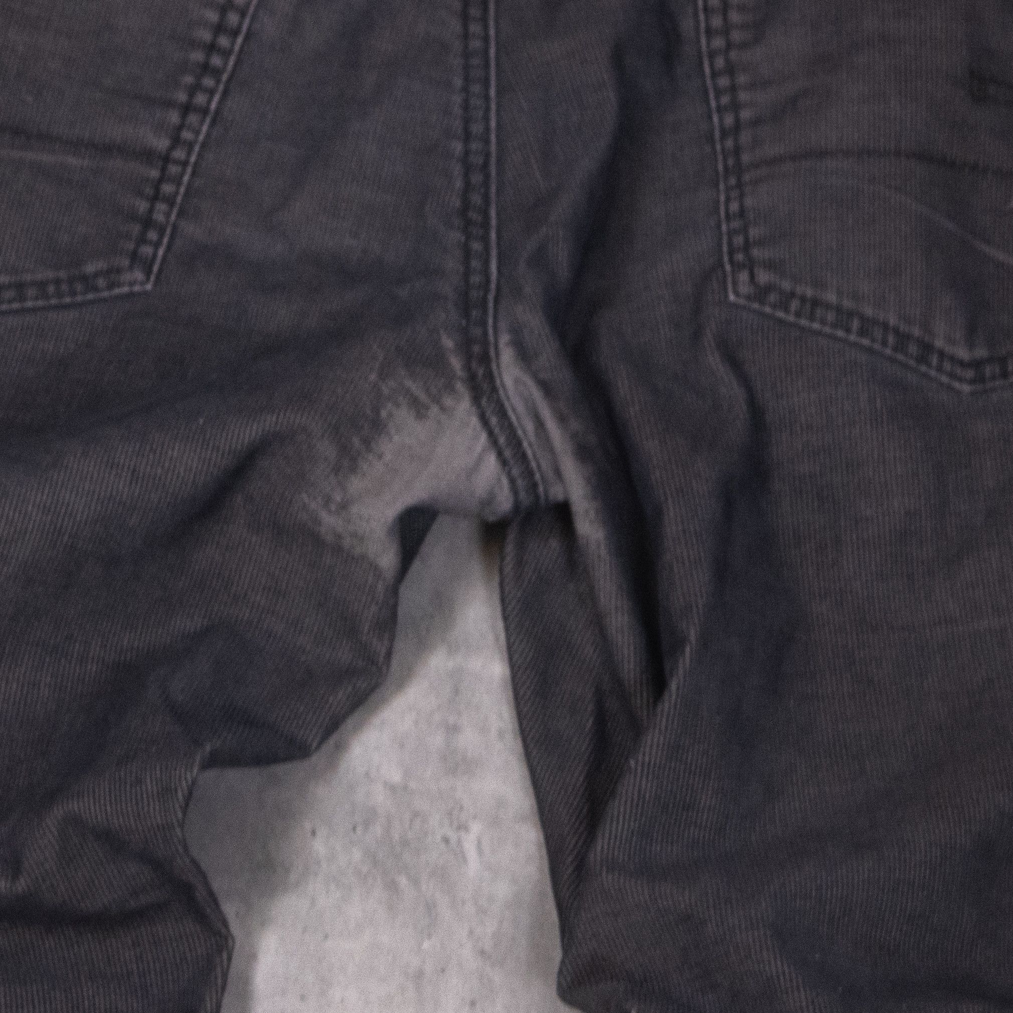 Calvin Klein × Vintage Y2K 2000's Calvin Kelin Relaxed Baggy Wide Corduroy Pant's Size US 37 - 18 Thumbnail