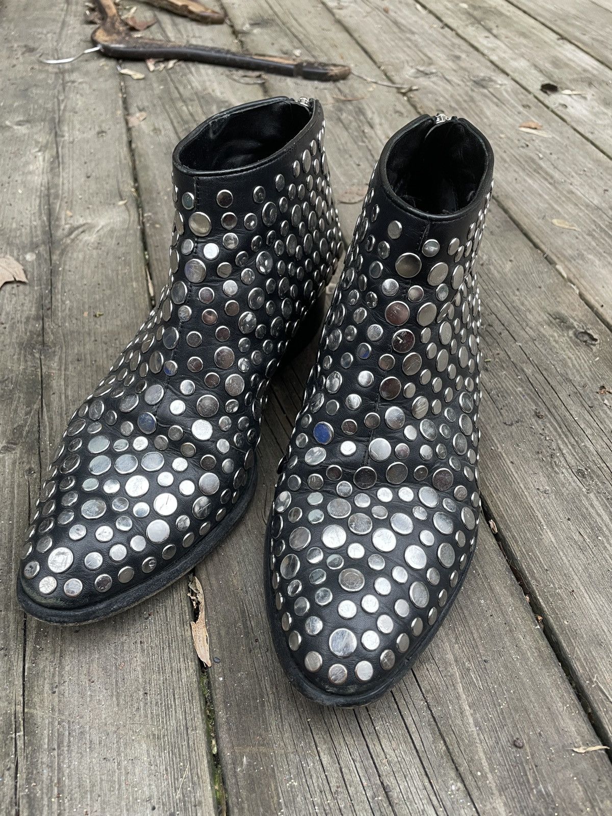 Alexander Wang Alexander Wang Studded Heel Boots size 37 Size US 7 / IT 37 - 6 Thumbnail