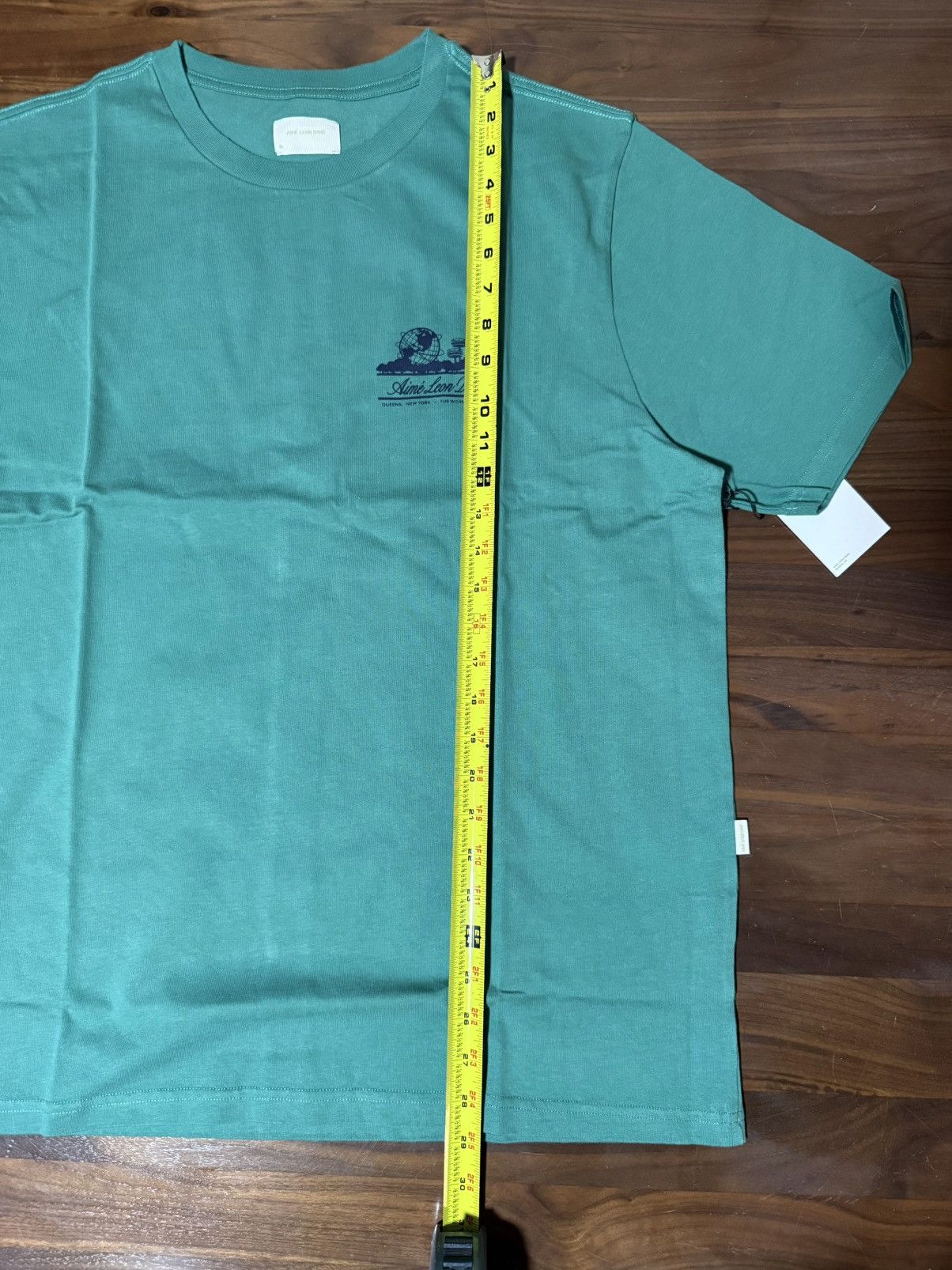 Aime Leon Dore Aime ALD Aimé Leon Dore Unisphere Tee in Pine Green FW25 XL Size US XL / EU 56 / 4 - 5 Thumbnail
