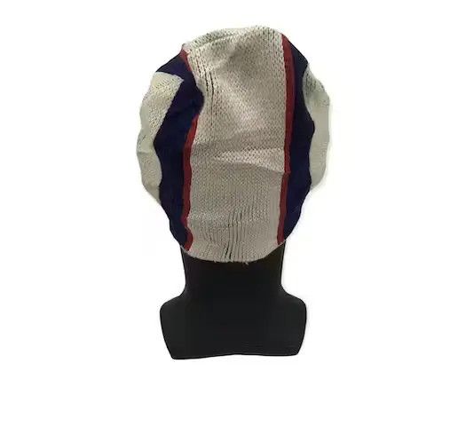 Naked & Famous × Vintage Naked & Famous Striped Design Beanie Hat Size ONE SIZE - 4 Thumbnail