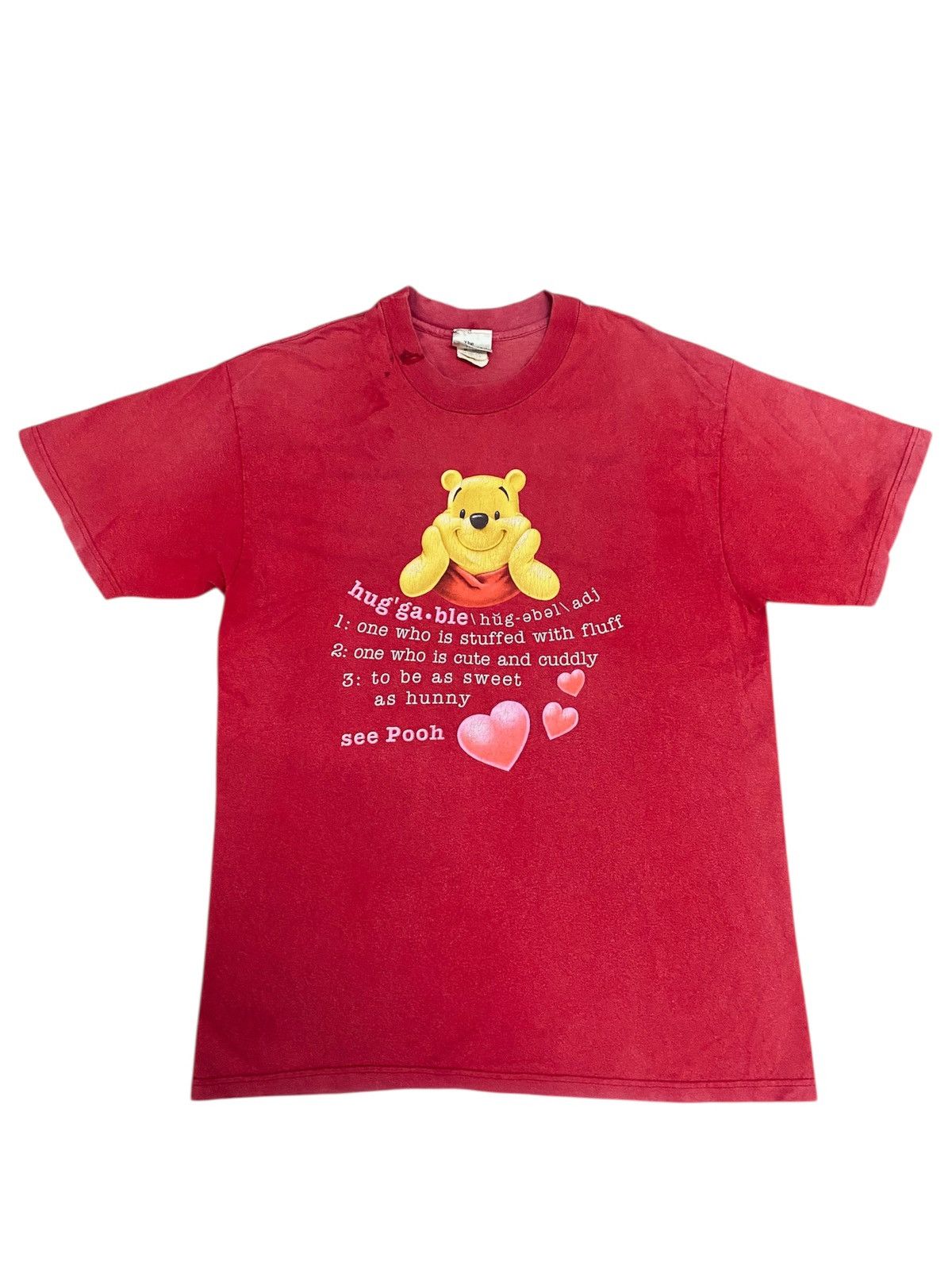Disney Vtg Winnie The Pooh Size US L / EU 52-54 / 3 - 1 Thumbnail
