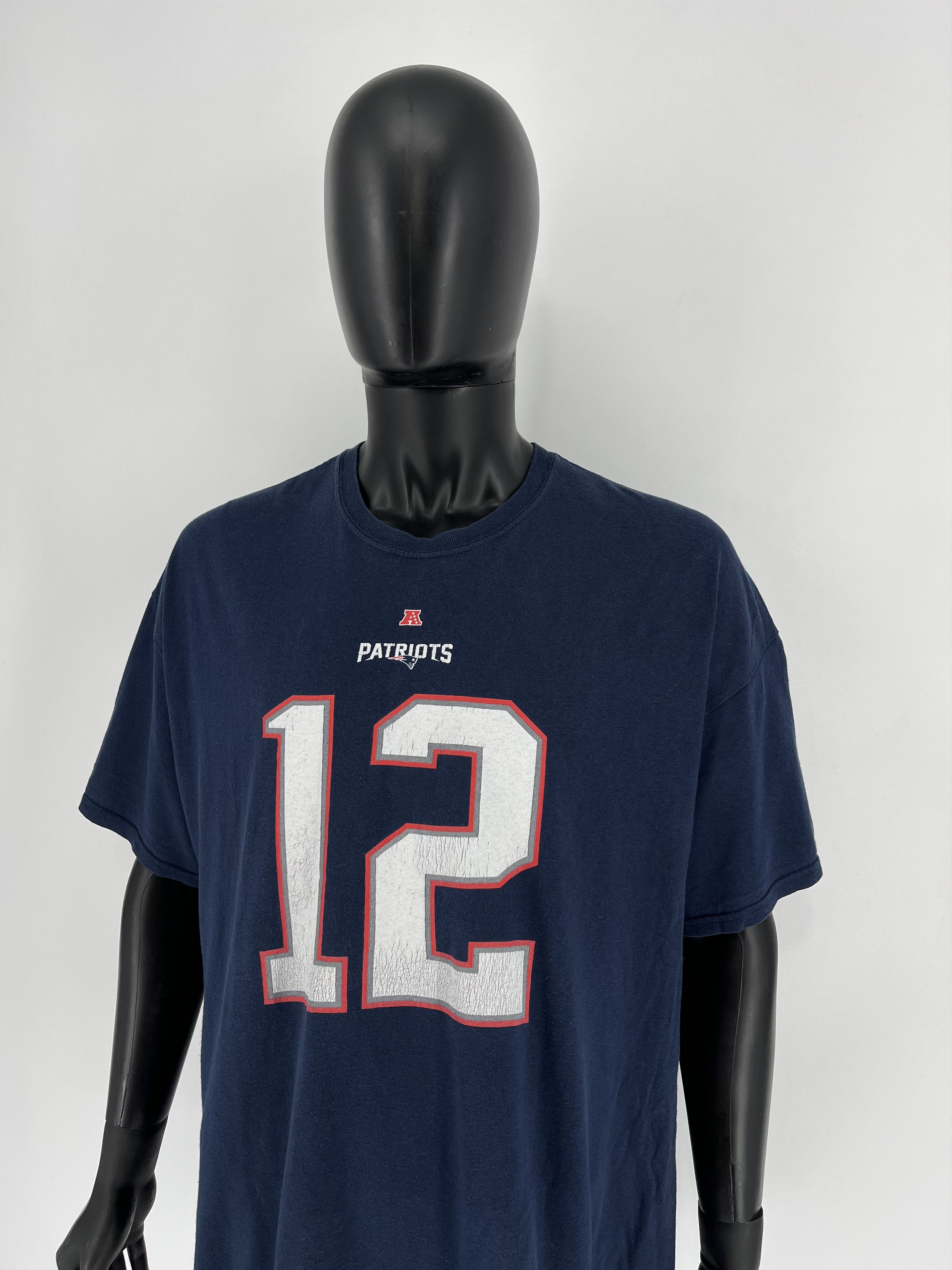 Vintage Tom Brady New England Patriots NFL Players Size US XL / EU 56 / 4 - 5 Thumbnail