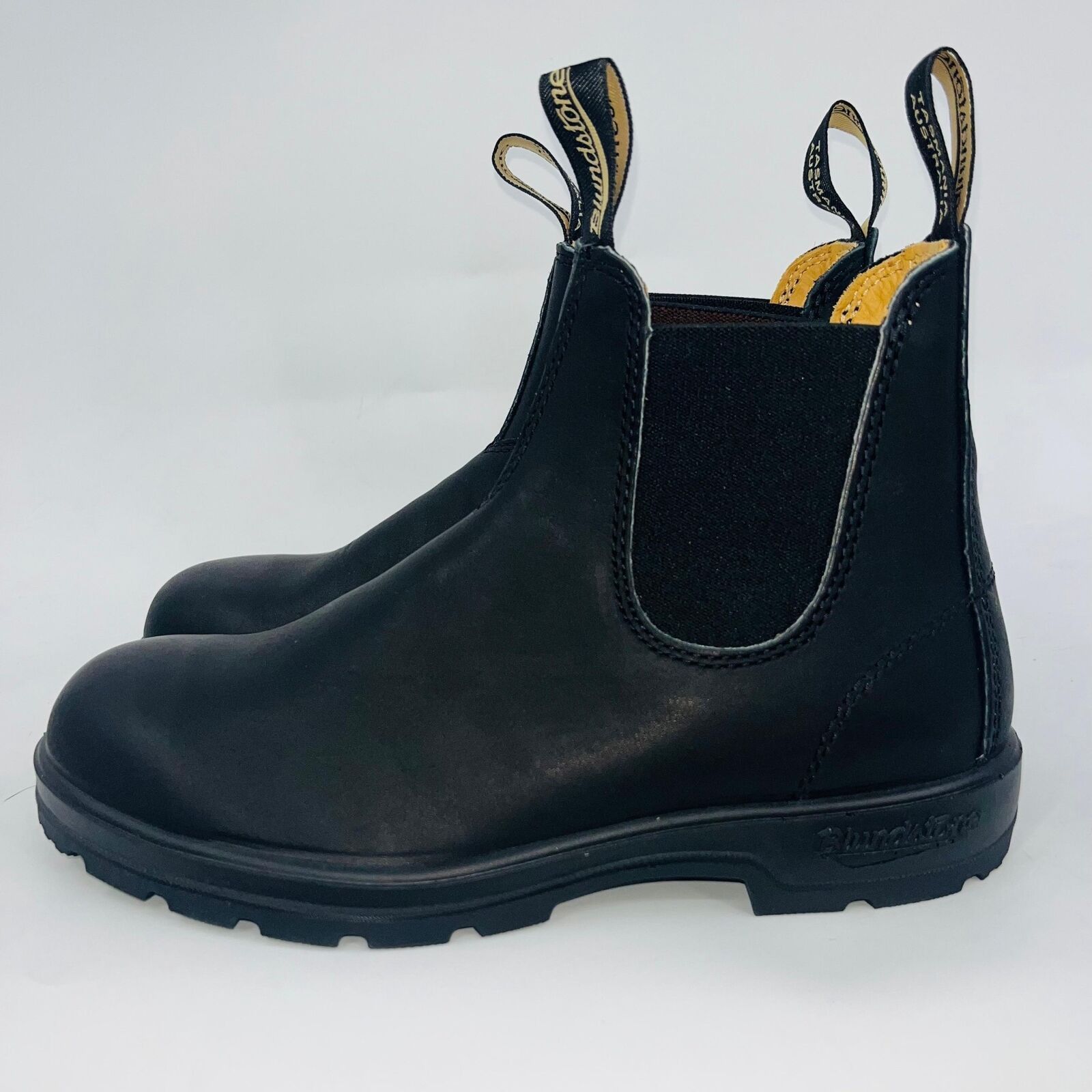 Blundstone BLUNDSTONE WOMENS 558 BLACK LEATHER UNISEX BOOTS SIZE 7M/9W Size US 9 / IT 39 - 4 Thumbnail