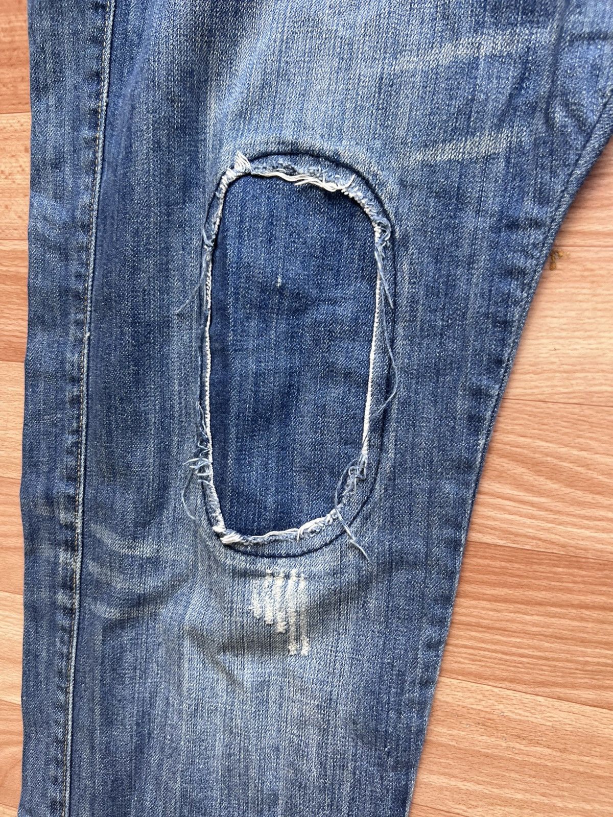 Desigual Desigual Funky Double Waist Y2K Pants Men’s Blue Size 34 Size US 34 / EU 50 - 5 Thumbnail