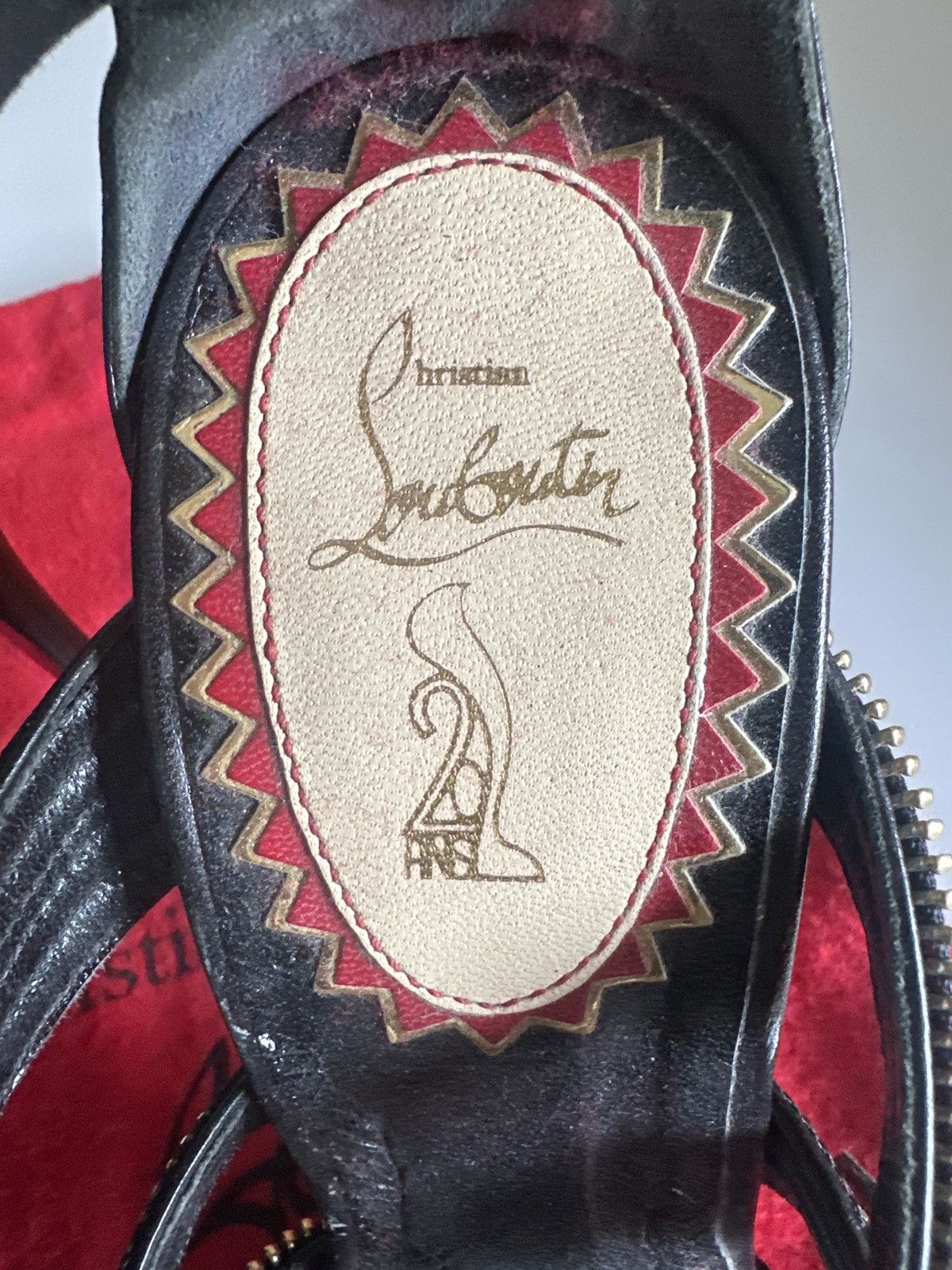 Christian Louboutin Christian Louboutin Unzip Heels Size US 8 / IT 38 - 2 Thumbnail