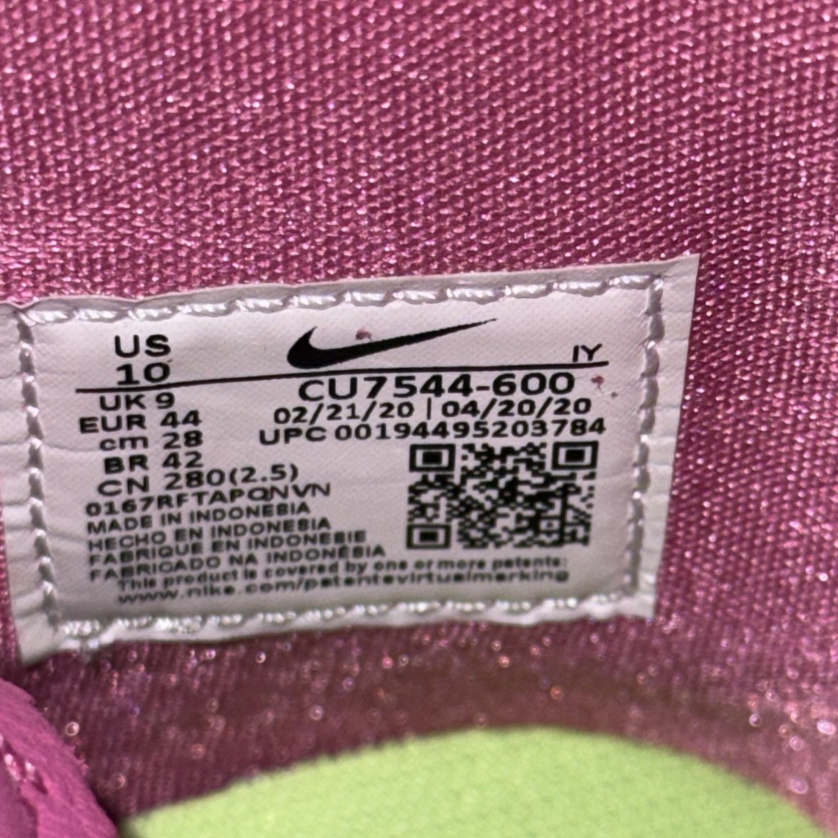 Ambush Design × Nike NIKE DUNK HI AMBUSH ACTIVE FUCHSIA SNEAKERS Size US 10 / EU 43 - 10 Thumbnail