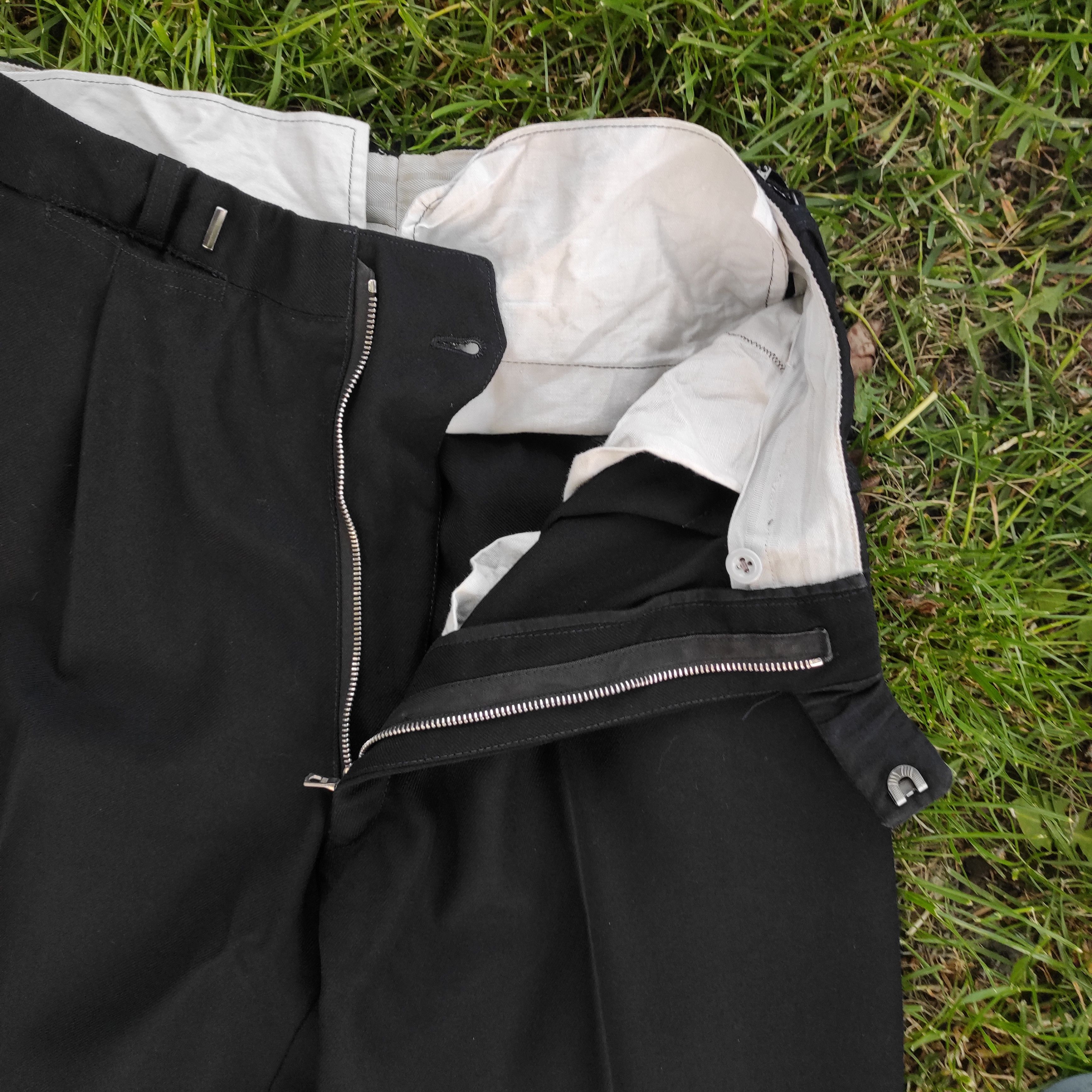 Other Double-Breasted Black Suit PkZ Blazer Size M Pants W28 L31 Size 40L - 8 Thumbnail