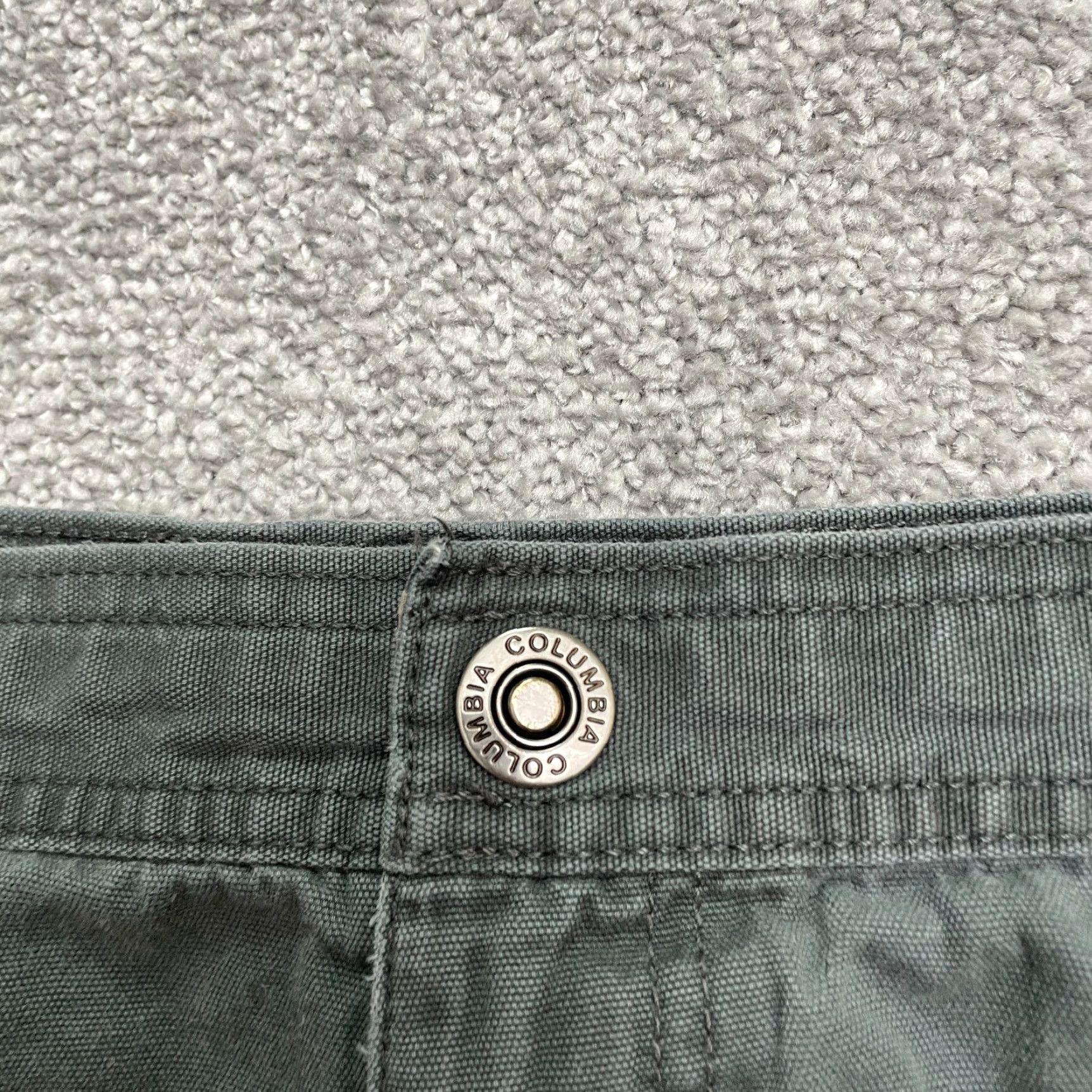 Vintage Columbia Cargo Shorts Mens 40W Gray Cotton Pocket Outdoor Casual Size US 40 / EU 56 - 3 Thumbnail