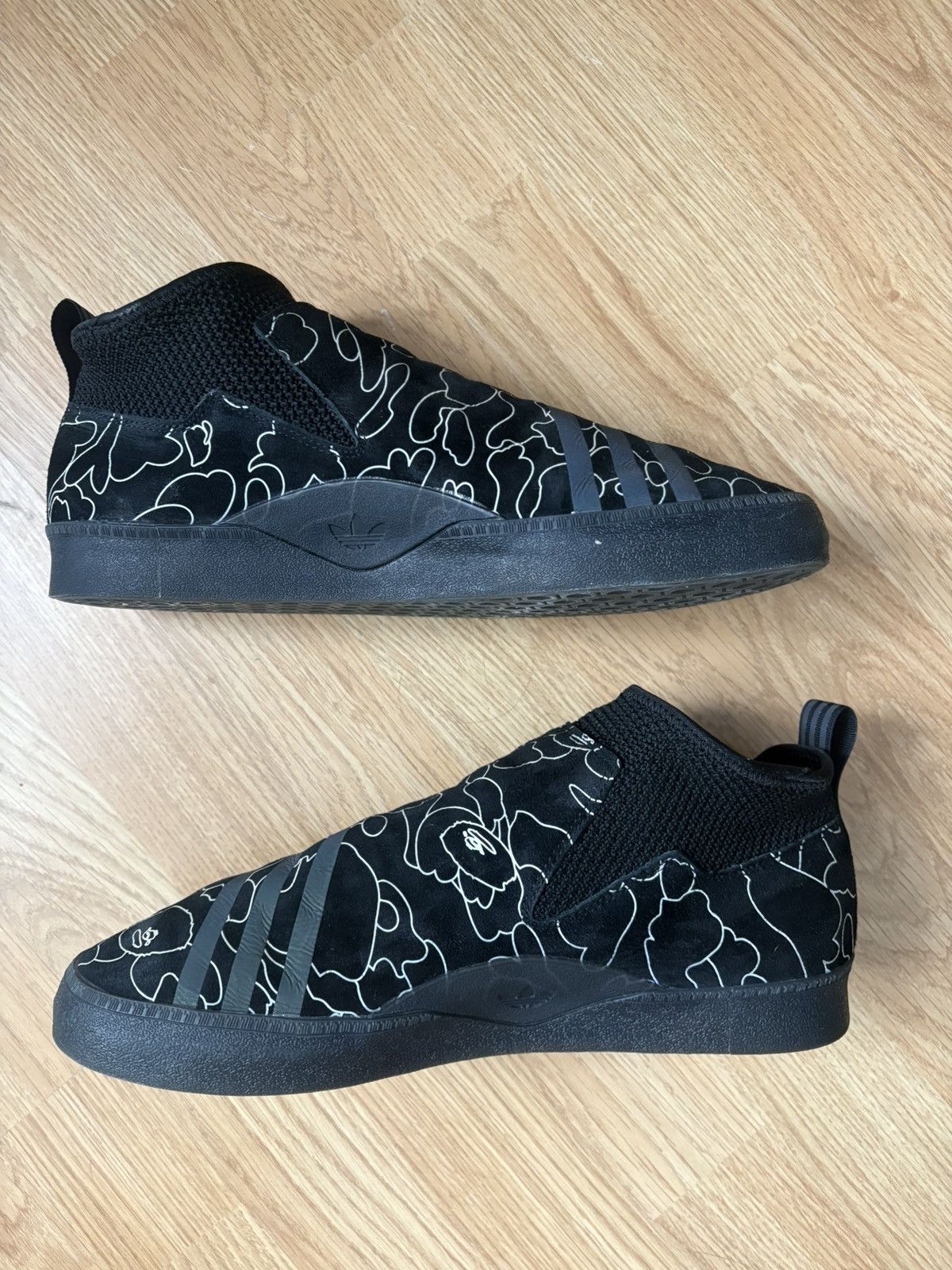 Adidas × Bape Adidas x BAPE 3ST.002 Size US 10 / EU 43 - 3 Thumbnail
