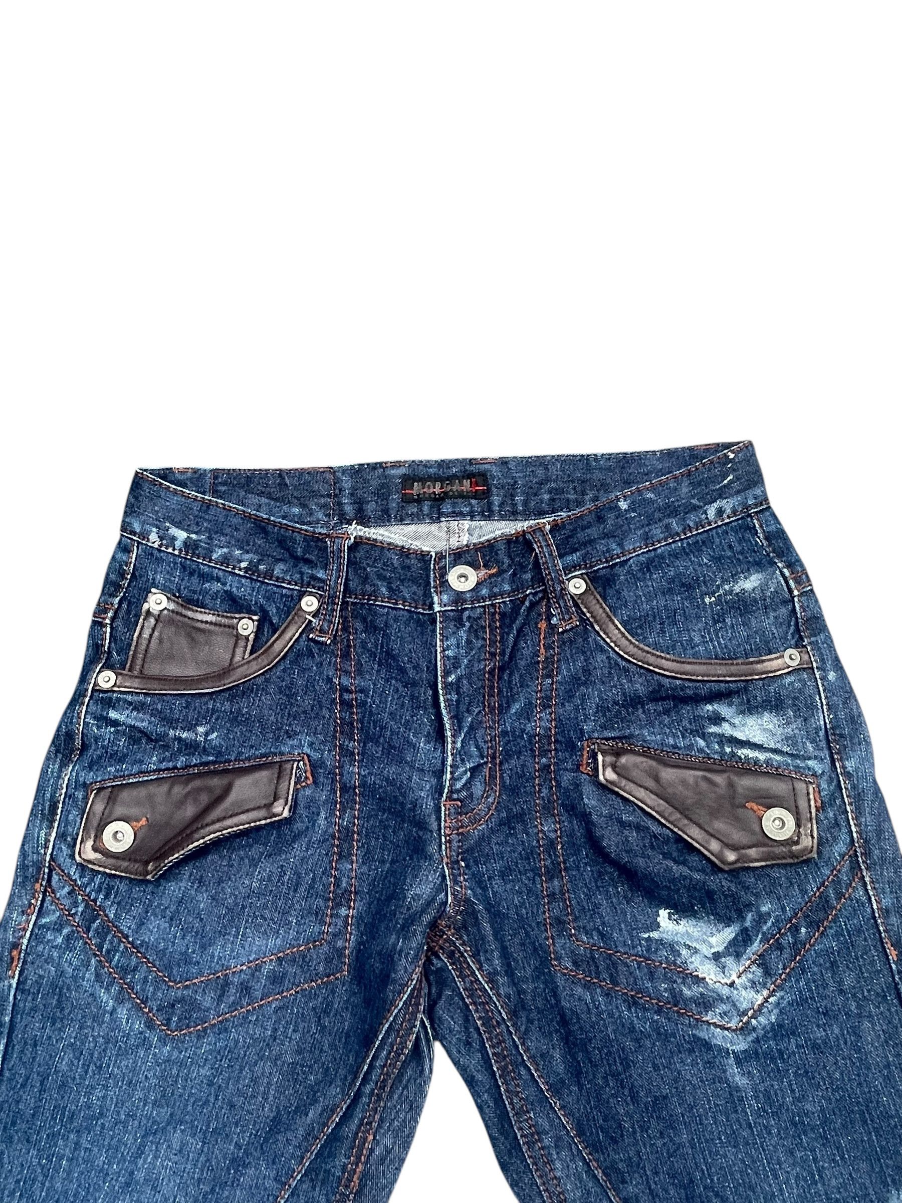 Japanese Brand Morgan De Toi Homme Flare Denim Size US 31 - 2 Thumbnail
