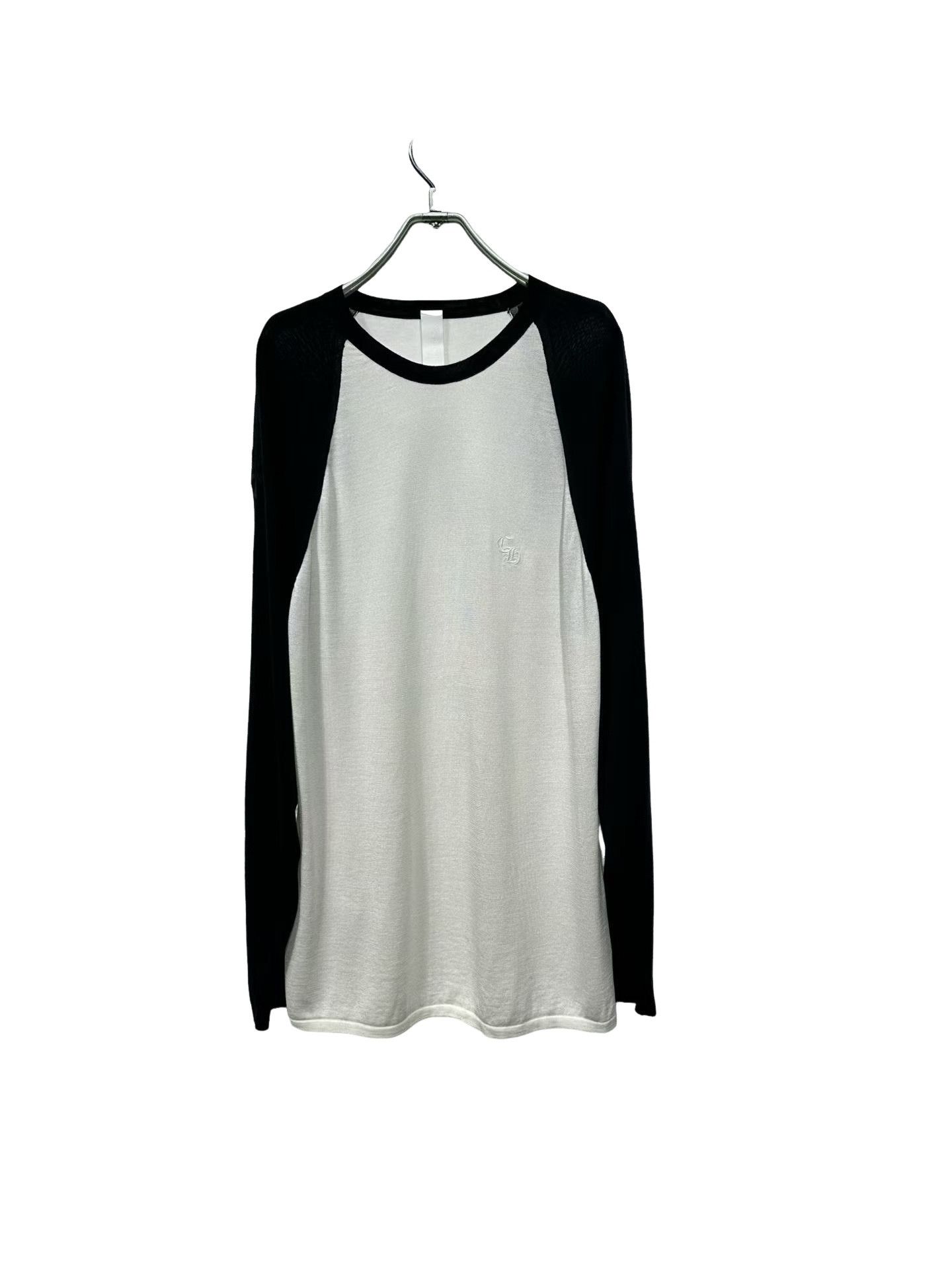 Chrome Hearts Chrome Hearts Silk Leather Cross Raglan Top L Size US L / EU 52-54 / 3 - 1 Thumbnail