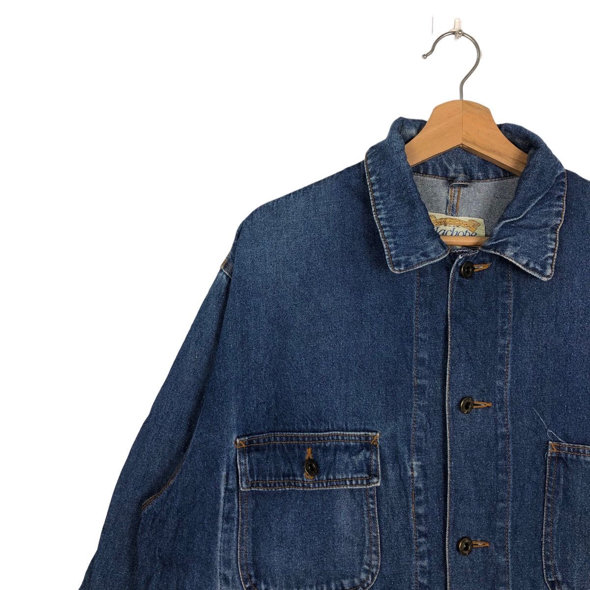 Japanese Brand 🔥90’s Denim Chore Work Jacket Machope Toyo Enterprise Size US L / EU 52-54 / 3 - 7 Thumbnail