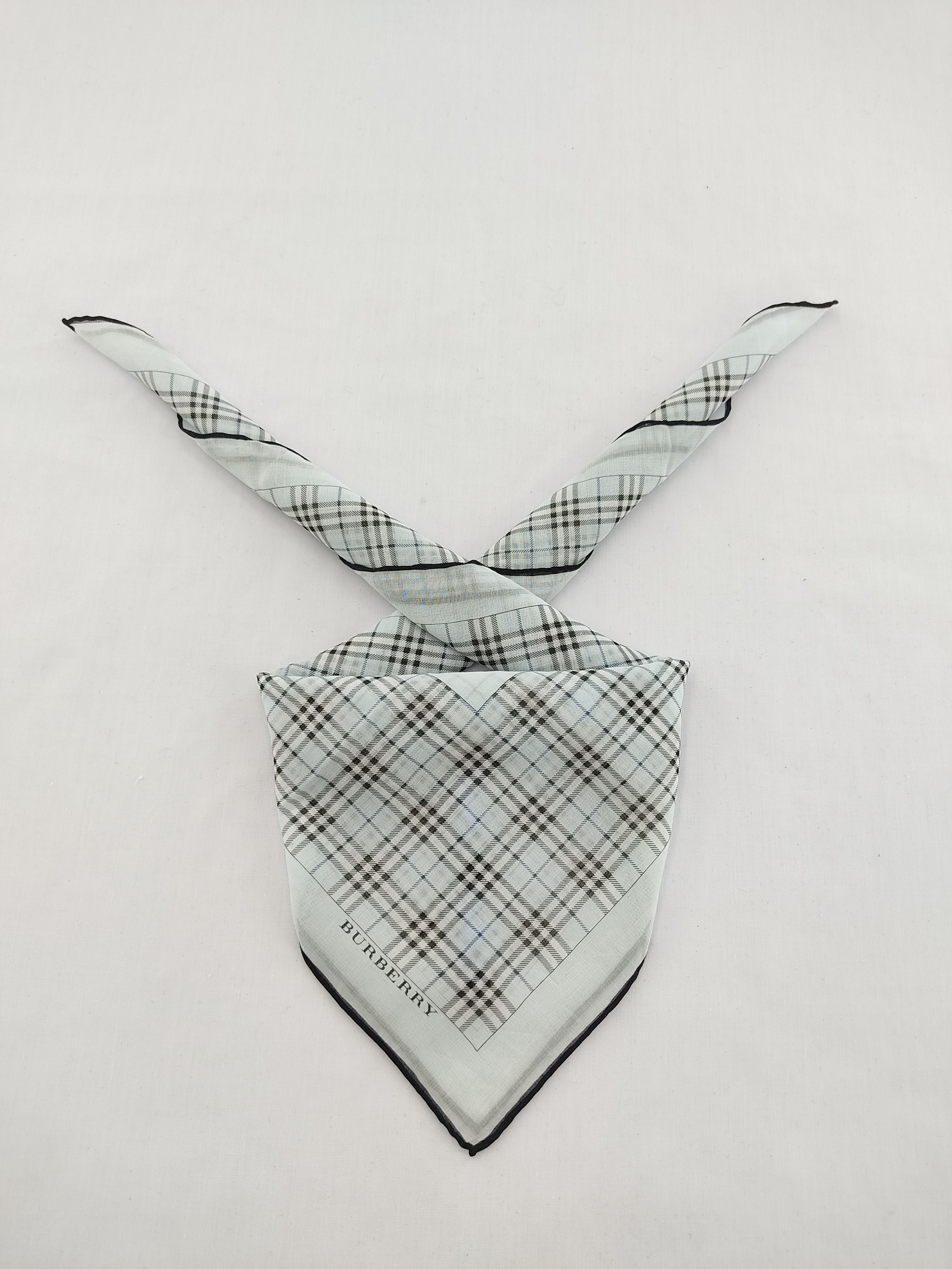 Burberry × Vintage Burberry Handkerchief / Neckwear / Bandana Size ONE SIZE - 1 Thumbnail