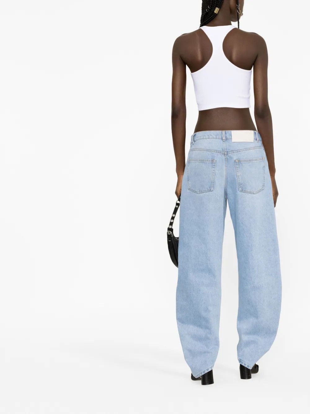 Off-White o1y1225 Denim Pant in Blue Size 24" / US 00 / IT 34 - 3 Thumbnail