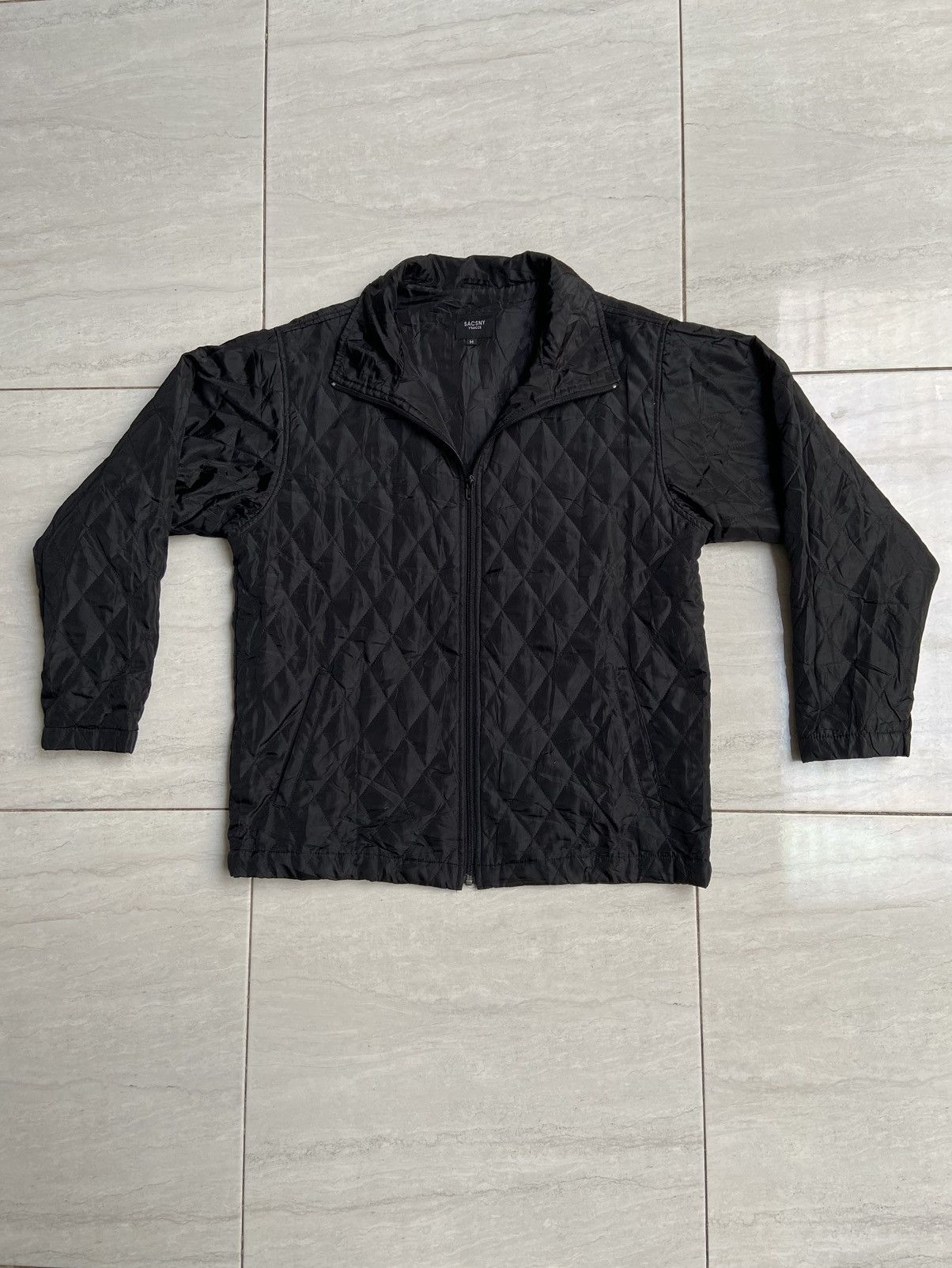 Yohji Yamamoto SACSNY Y’SACCS Black Bombers Jacket Size US M / EU 48-50 / 2 - 6 Thumbnail