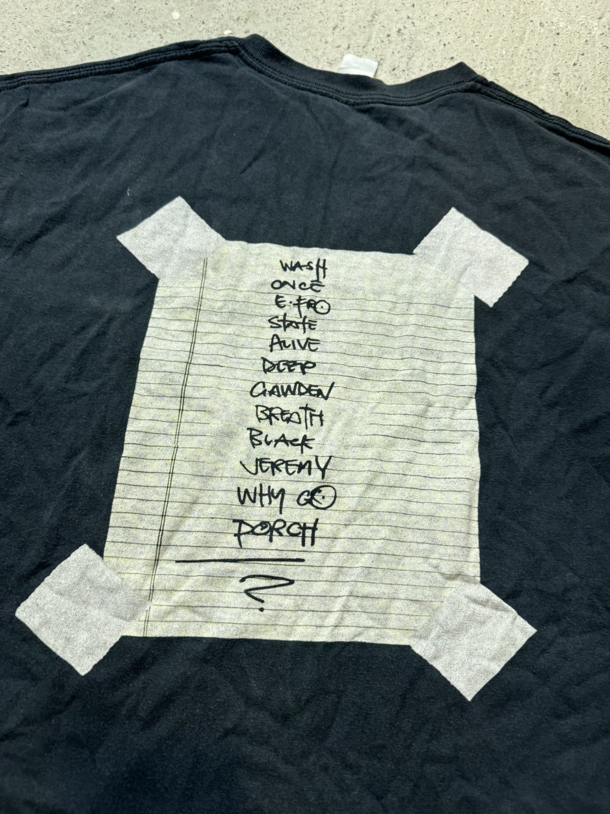 Band Tees × Vintage Vintage Y2K DEADSTOCK PEARL JAM ALIVE TOUR T SHIRT Size US M / EU 48-50 / 2 - 5 Thumbnail