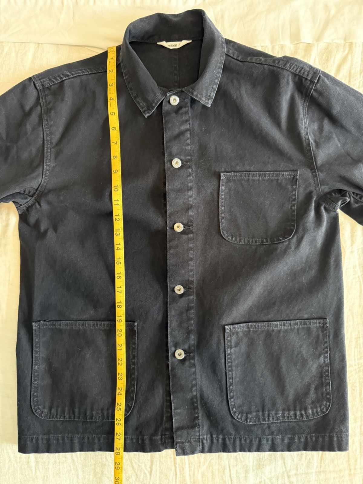 Chore Jacket Black Stonewash Canvas, Men's — image 3 of 6