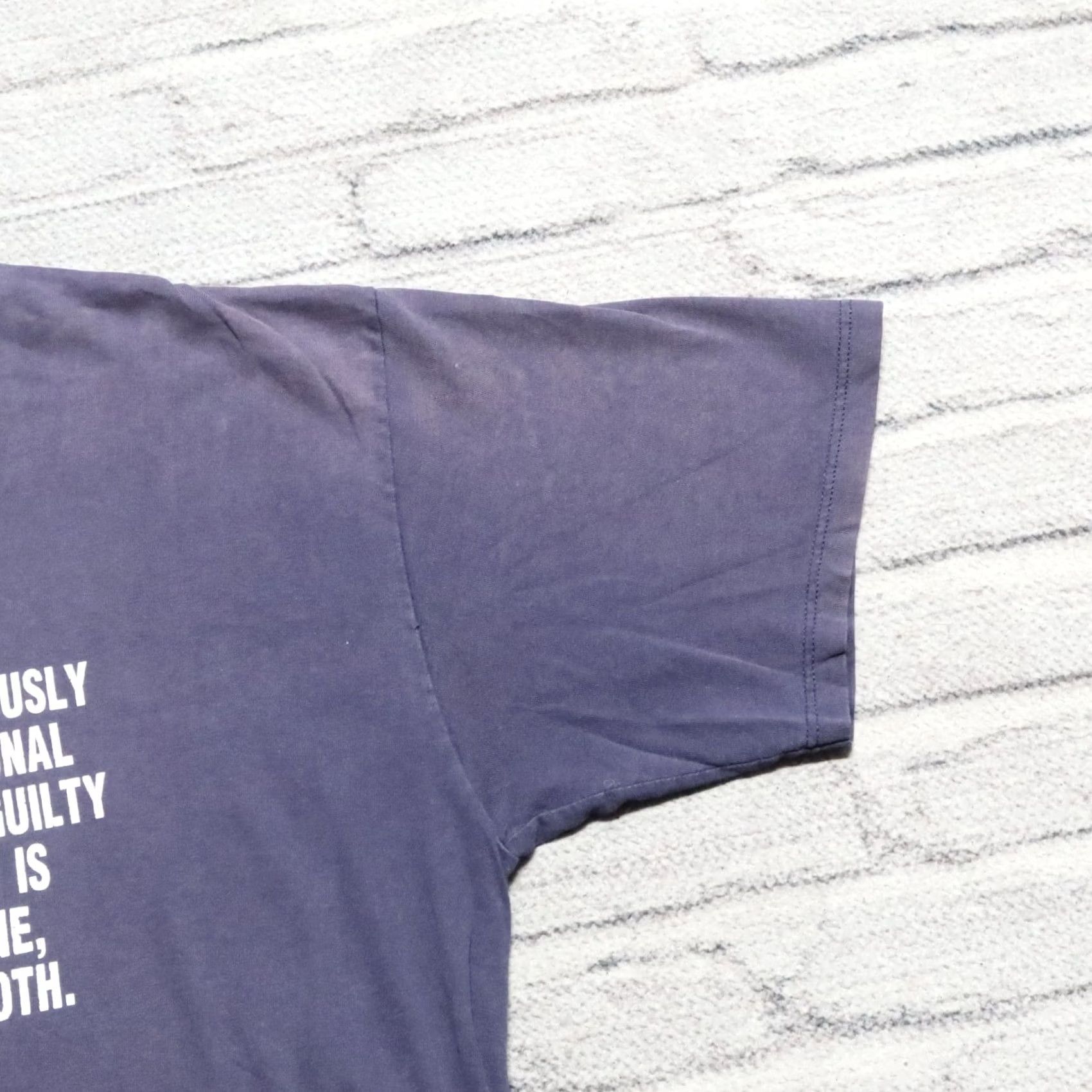 Jerzees Vintage Graffiti Vandalism Shirt XL Navy Nike? Size US XL / EU 56 / 4 - 7 Thumbnail