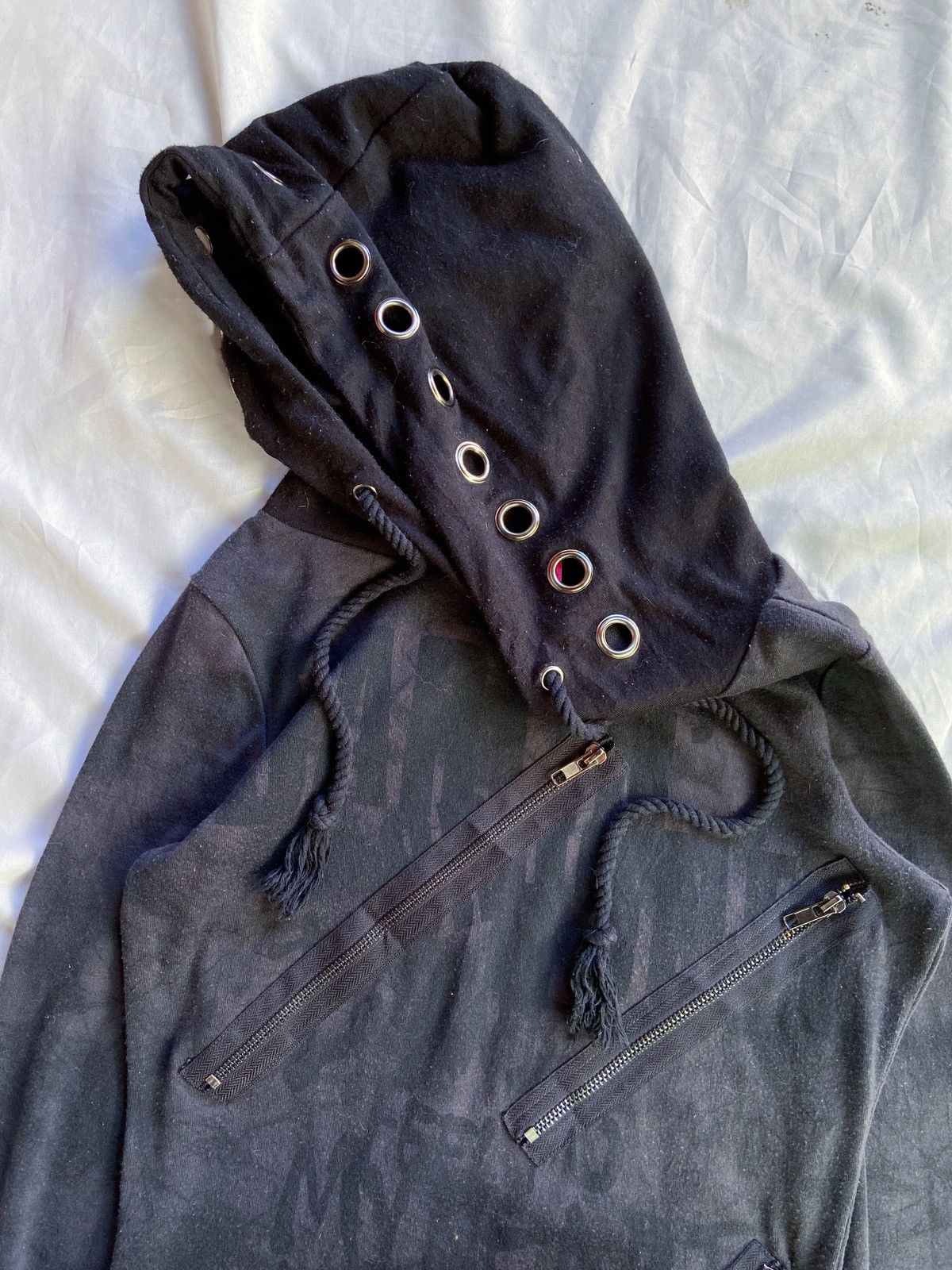 Japanese Brand TRY TO LOVE YOU PUNK STYLE HOODIE Size US S / EU 44-46 / 1 - 6 Thumbnail