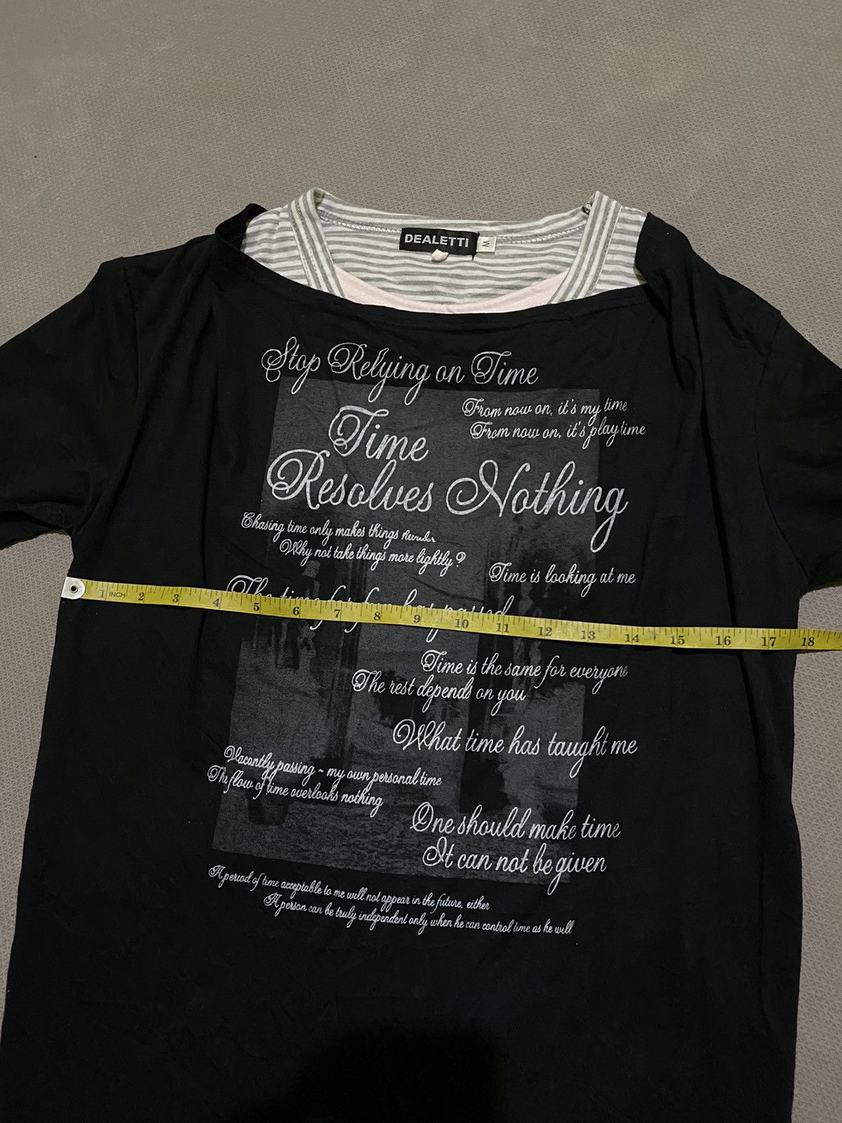 Hysteric Glamour Y2k Dealetti double layer ifsixwasnine longsleeve Size US M / EU 48-50 / 2 - 8 Thumbnail