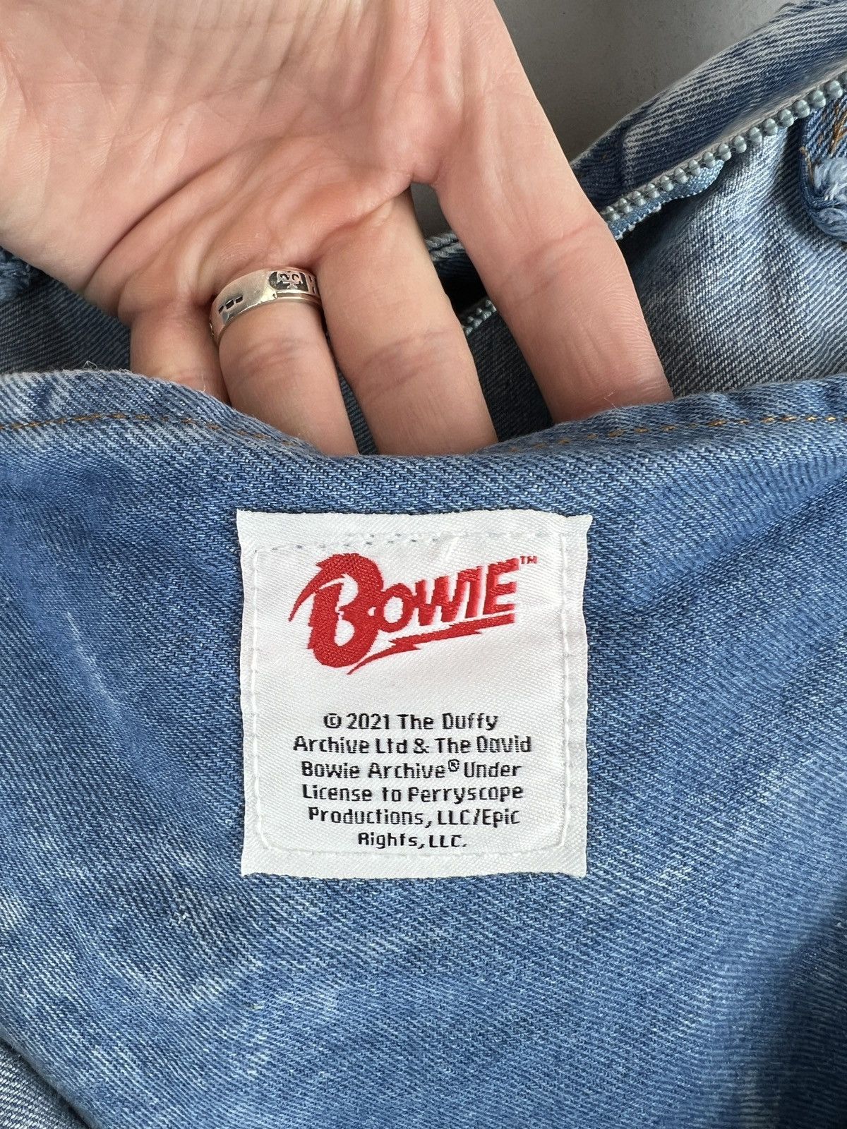 Japanese Brand × Seditionaries × Vintage Vintage Bowie 1973 shop bag Y2K shoppers style Size ONE SIZE - 7 Thumbnail