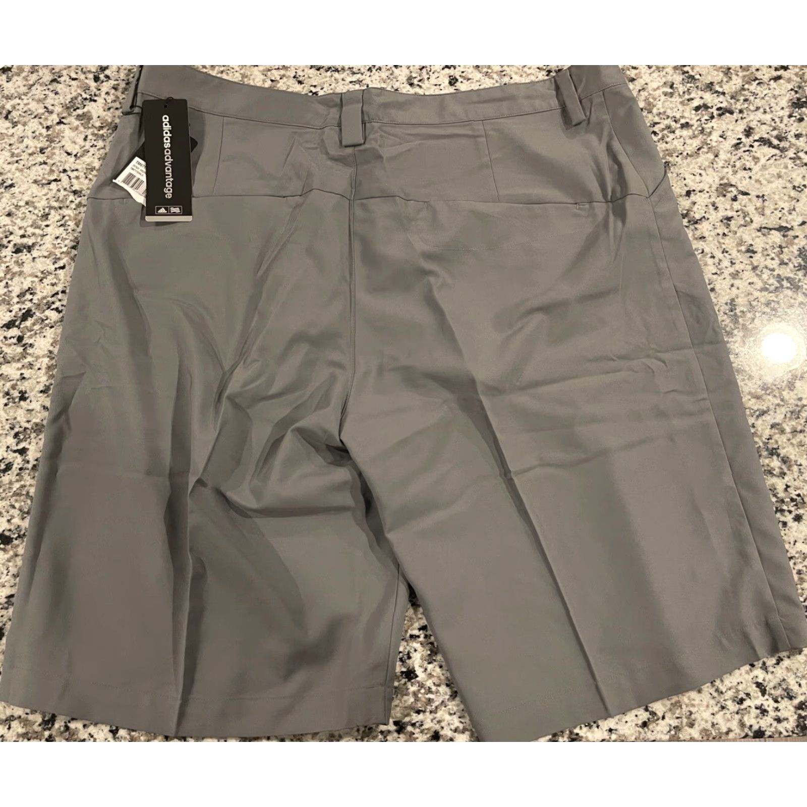Adidas adidas Stretch Golf Shorts Gray 10" Logo Bermuda Men 36 Inseam 10" 4-Pocket Design Lightweight Elastic Waist Classic Fit NWT Size US 36 / EU 52 - 4 Thumbnail
