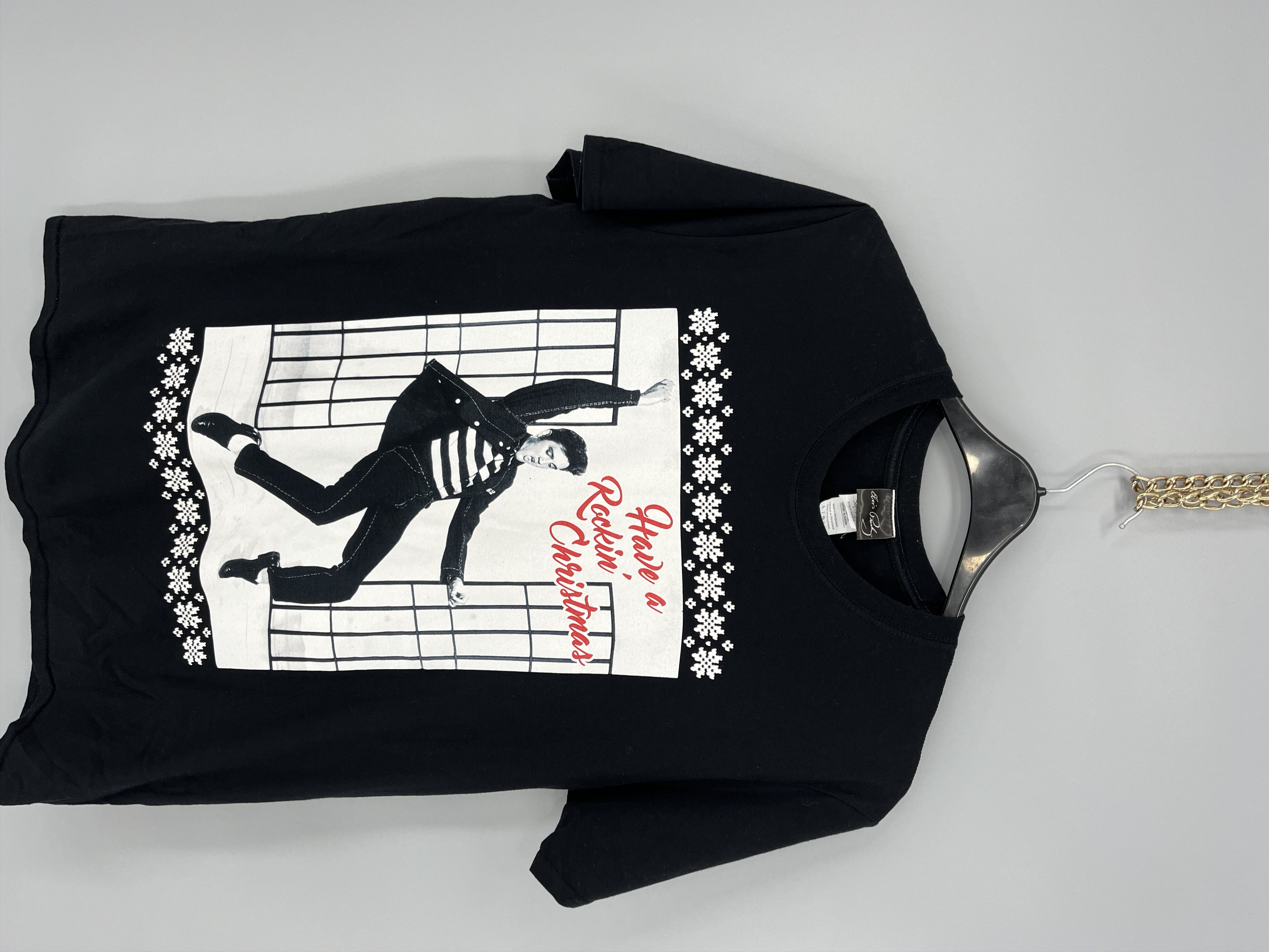 Band Tees Vintage Y2k Elvis Presley Tee Streetwear Fashion TOUR BAND Size US L / EU 52-54 / 3 - 6 Thumbnail