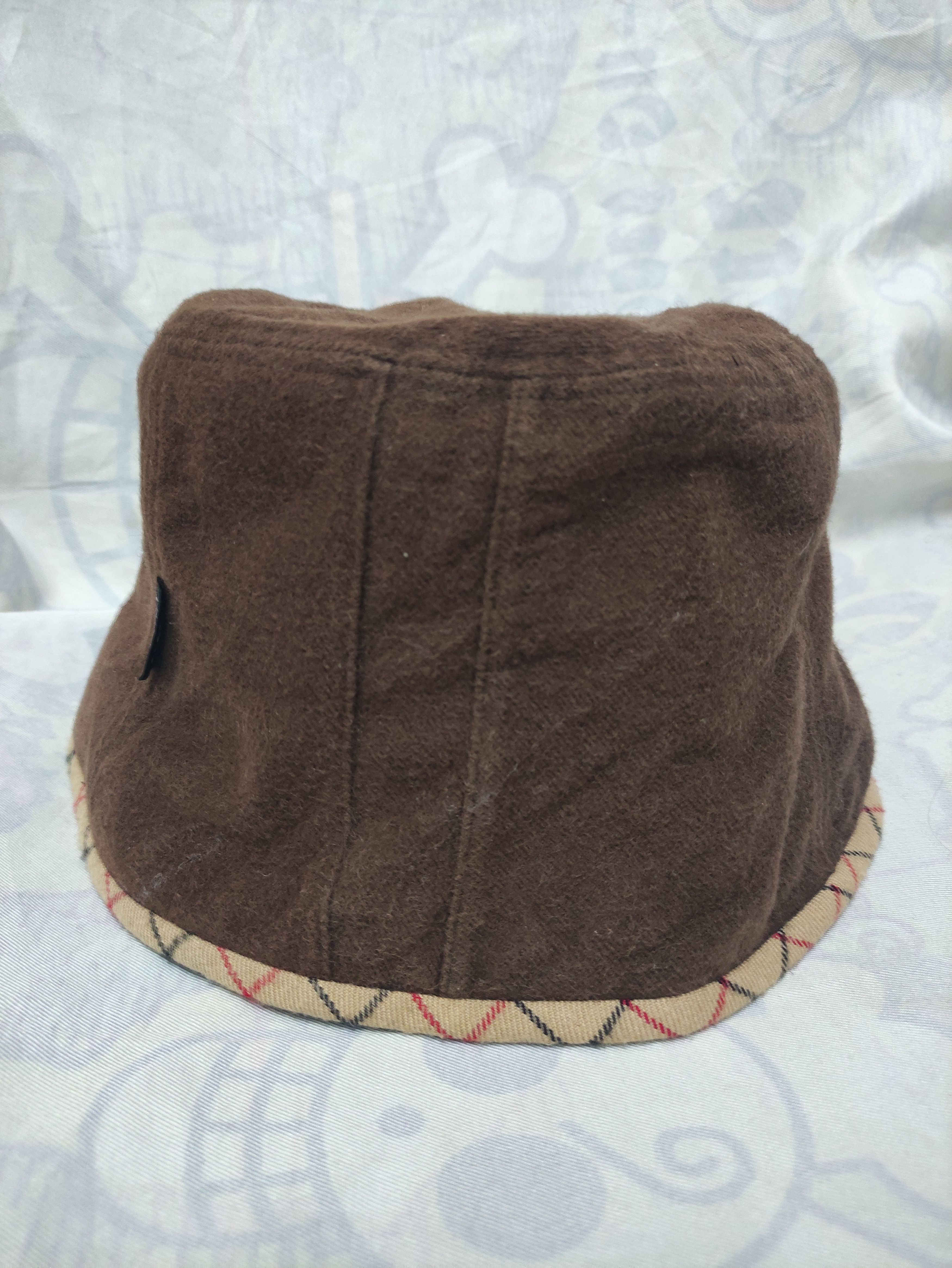 Yohji Yamamoto SACSNY Y'SACCS BY YOHJI YAMAMOTO WOOL BUCKET HAT Size ONE SIZE - 6 Thumbnail