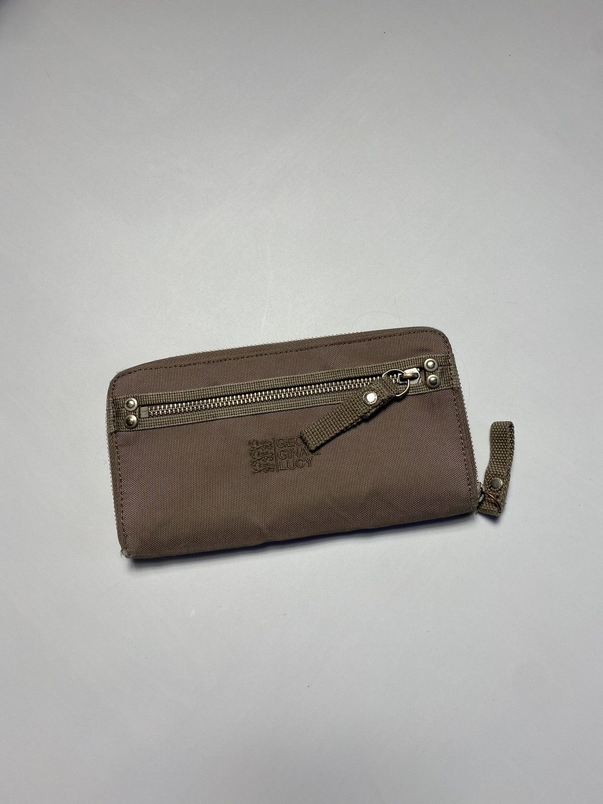 Vintage GGL George Gina & Lucy light brown zip around wallet Size ONE SIZE - 1 Thumbnail