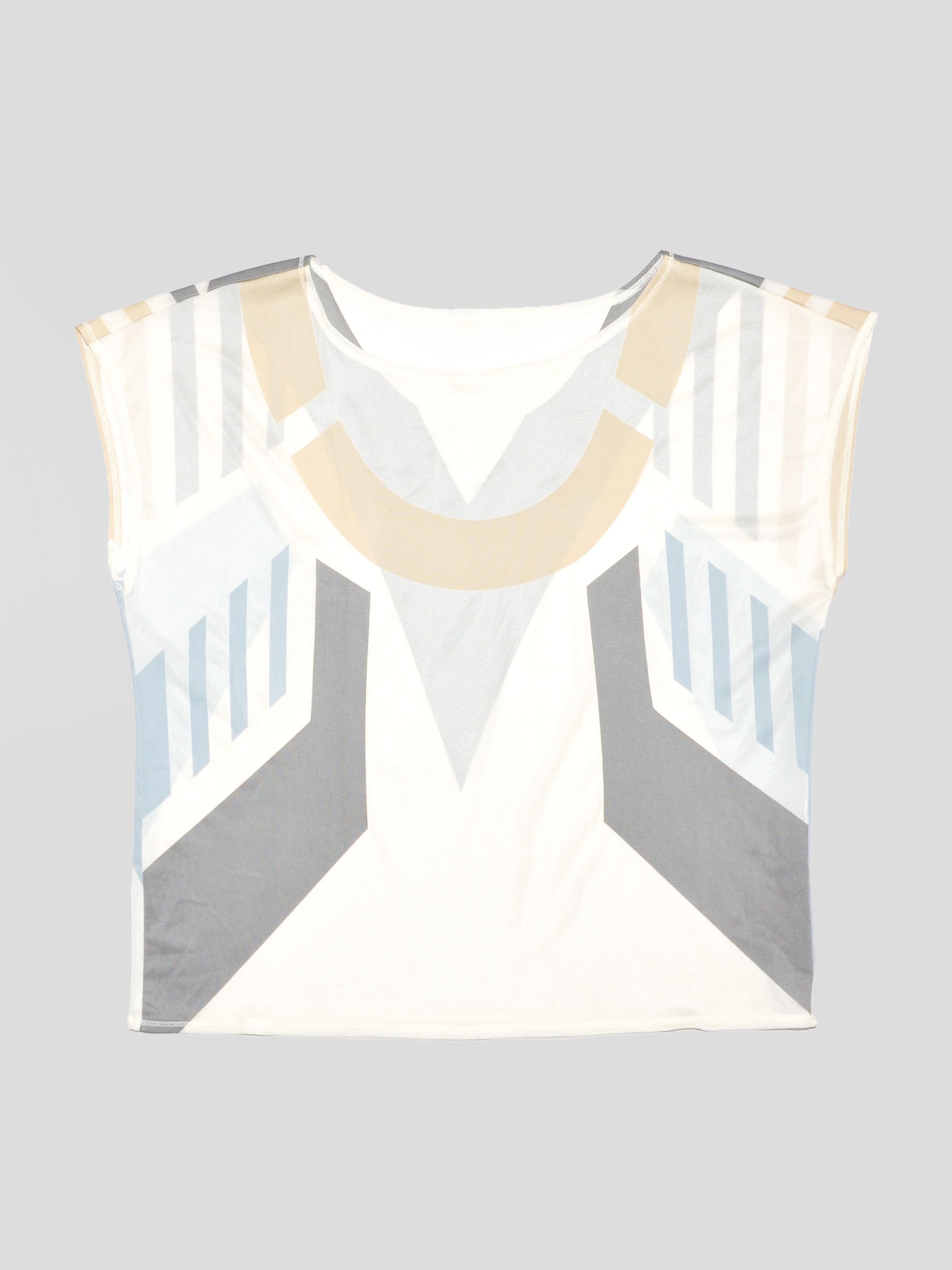 Issey Miyake SS12 Runway Geometric Mesh Top Size M / US 6-8 / IT 42-44 - 1 Thumbnail